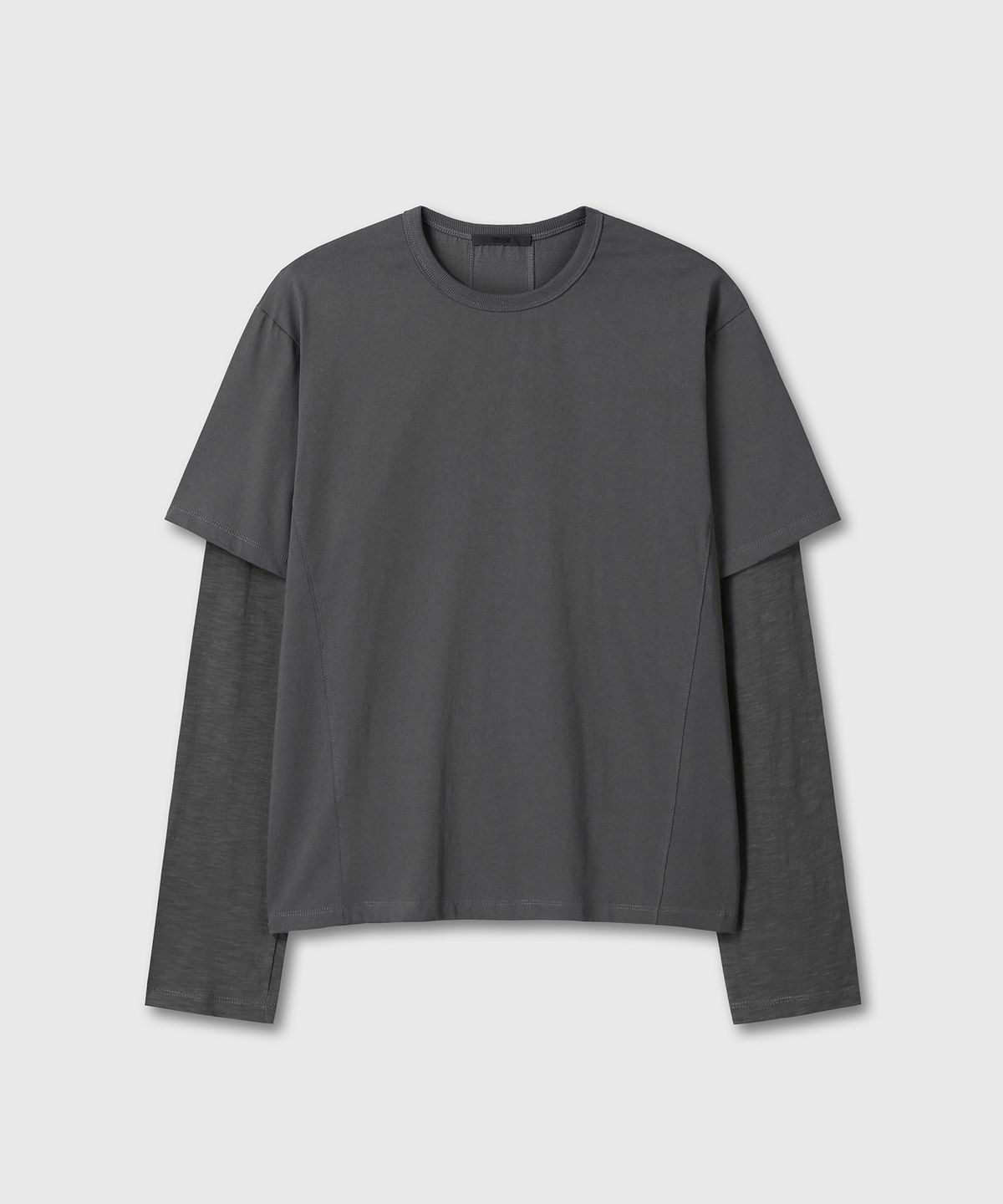다이브인(DIVEIN) LAYER LONG SLEEVE (CHARCOAL)