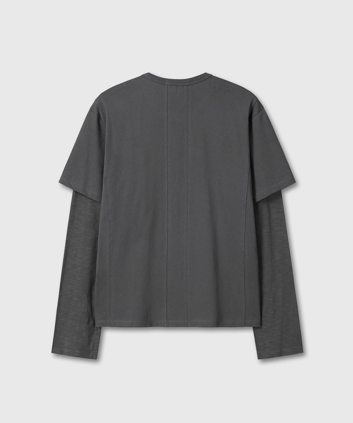 다이브인(DIVEIN) LAYER LONG SLEEVE (CHARCOAL)