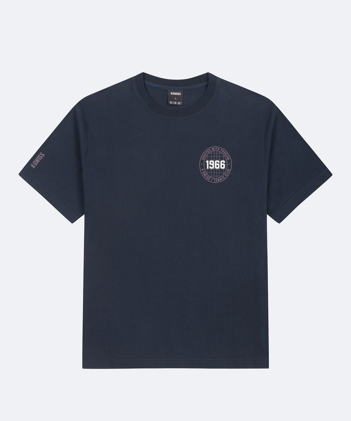 케이스위스(K-SWISS) [UNISEX] 클래식66 플레이서클 반팔 티_1KSTSFU904NA