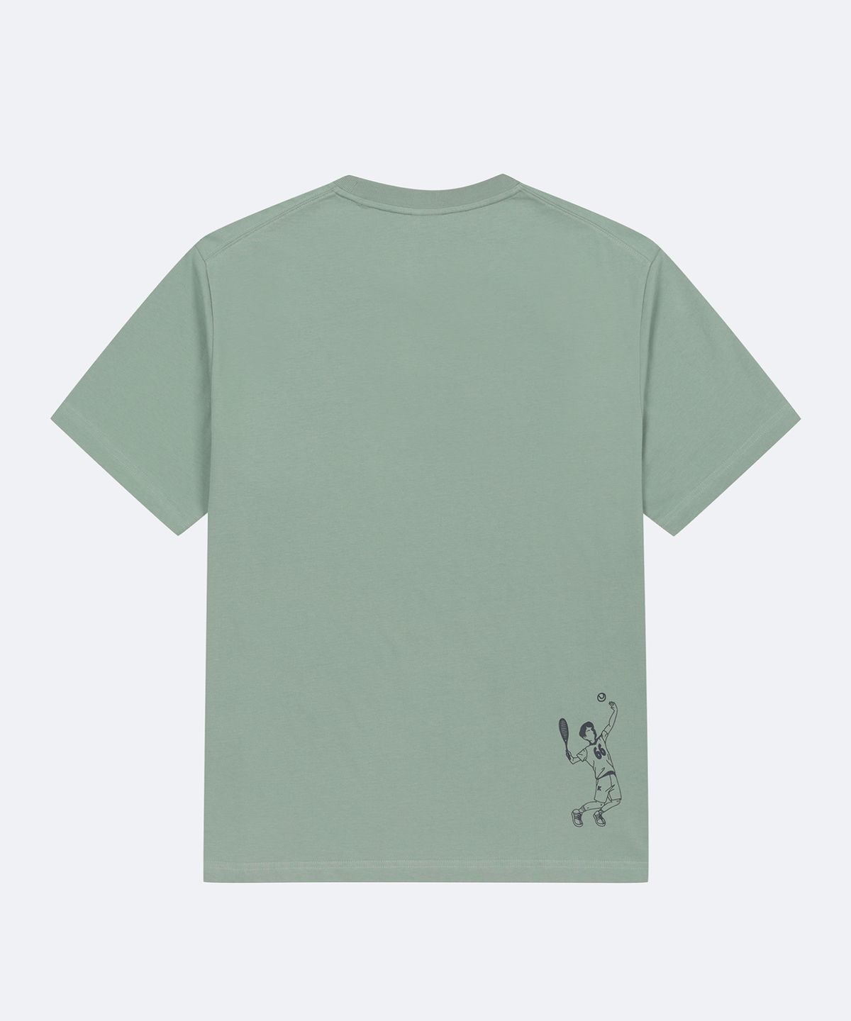 케이스위스(K-SWISS) [UNISEX] 클래식66 플레이서클 반팔 티_1KSTSFU904KH