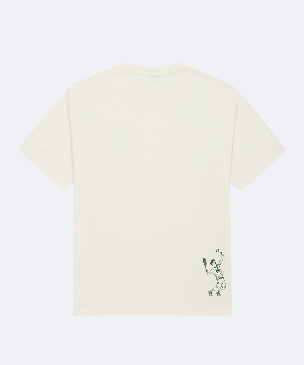 케이스위스(K-SWISS) [UNISEX] 클래식66 플레이서클 반팔 티_1KSTSFU904IV
