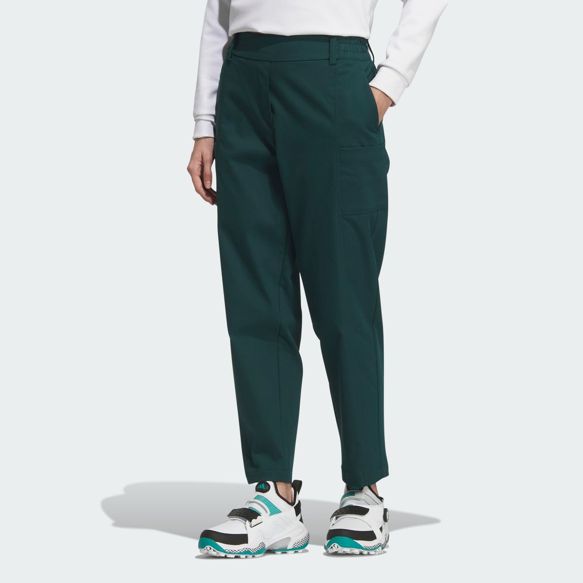 아디다스 골프(ADIDAS GOLF) 트위스트위브 카고 앵클 팬츠 JM9627