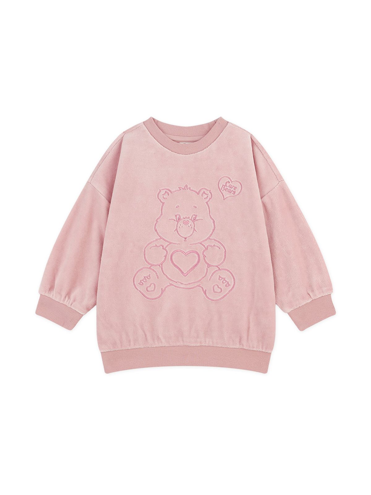 케어베어(CAREBEARS) 텐더하트베어 포근한 벨로아맨투맨