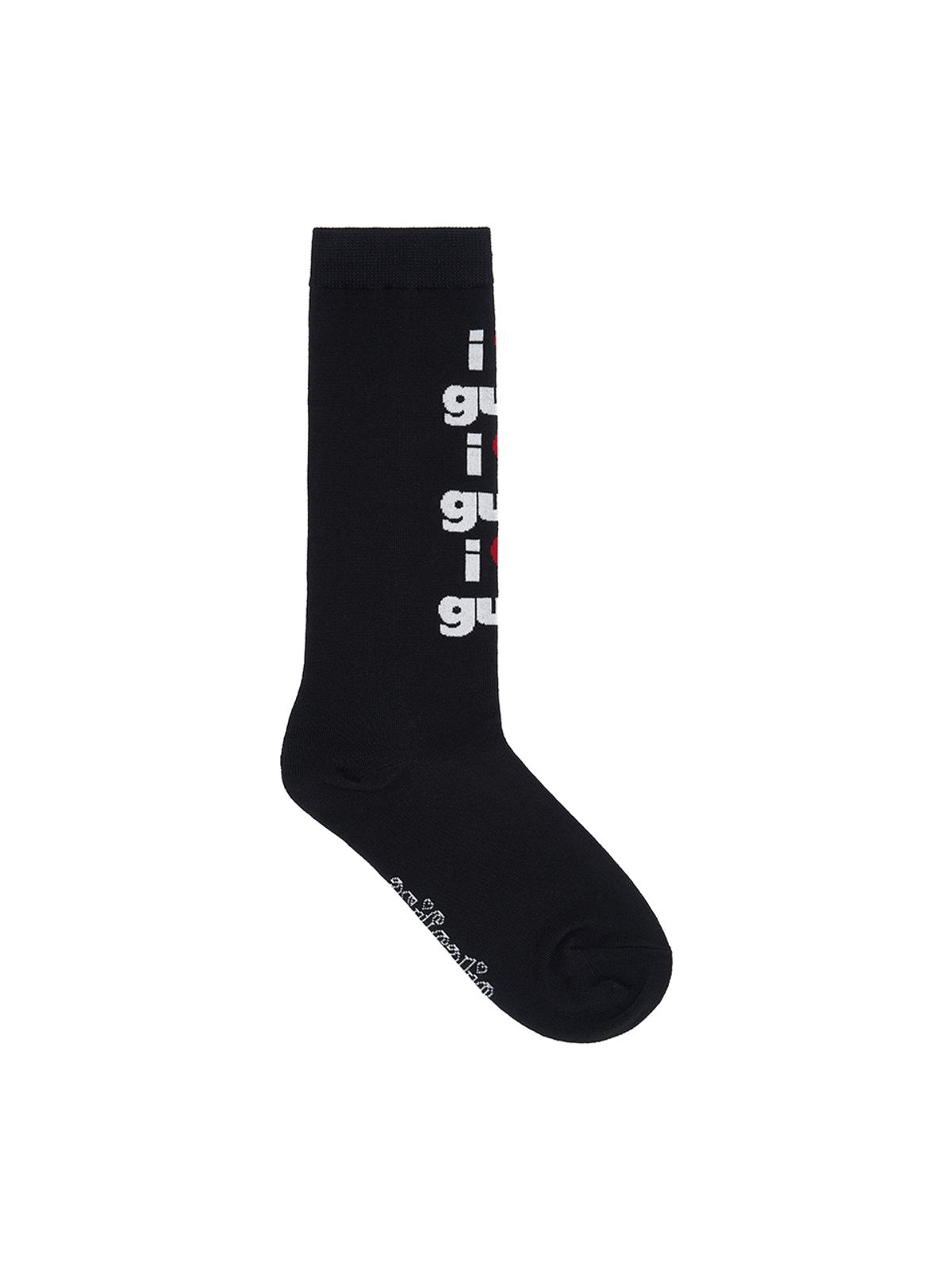 에즈이프 캘리(ASIF CALIE) NEW GURLS KNEE SOCKS BLACK