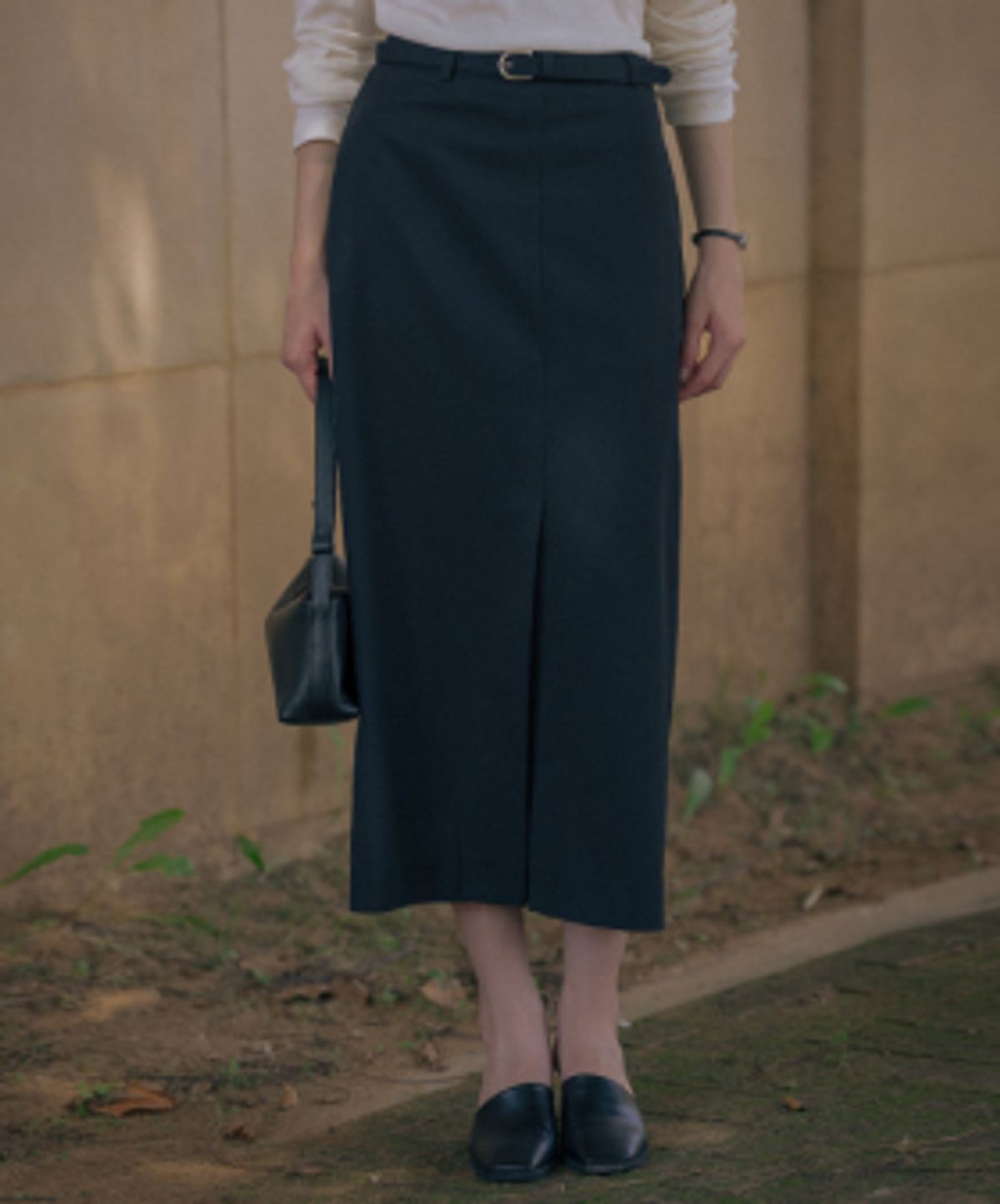틸아이다이(TILL I DIE) Slit point long skirt [TIFA01SK03]_2color