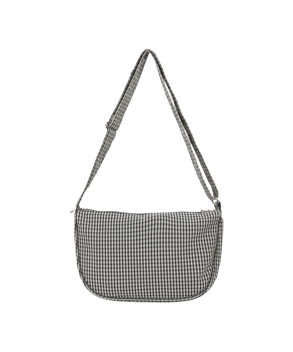꼬모니노즈(COMONINOZ) [CN]FW CHECK 2POCKET HOBO BAG [3 COLOR]
