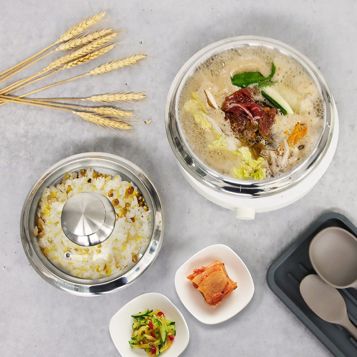 키친구(KITCHENGU) 올 스텐 유리 가정용 냄비 인덕션 계란찜 304 업소용 뚝배기