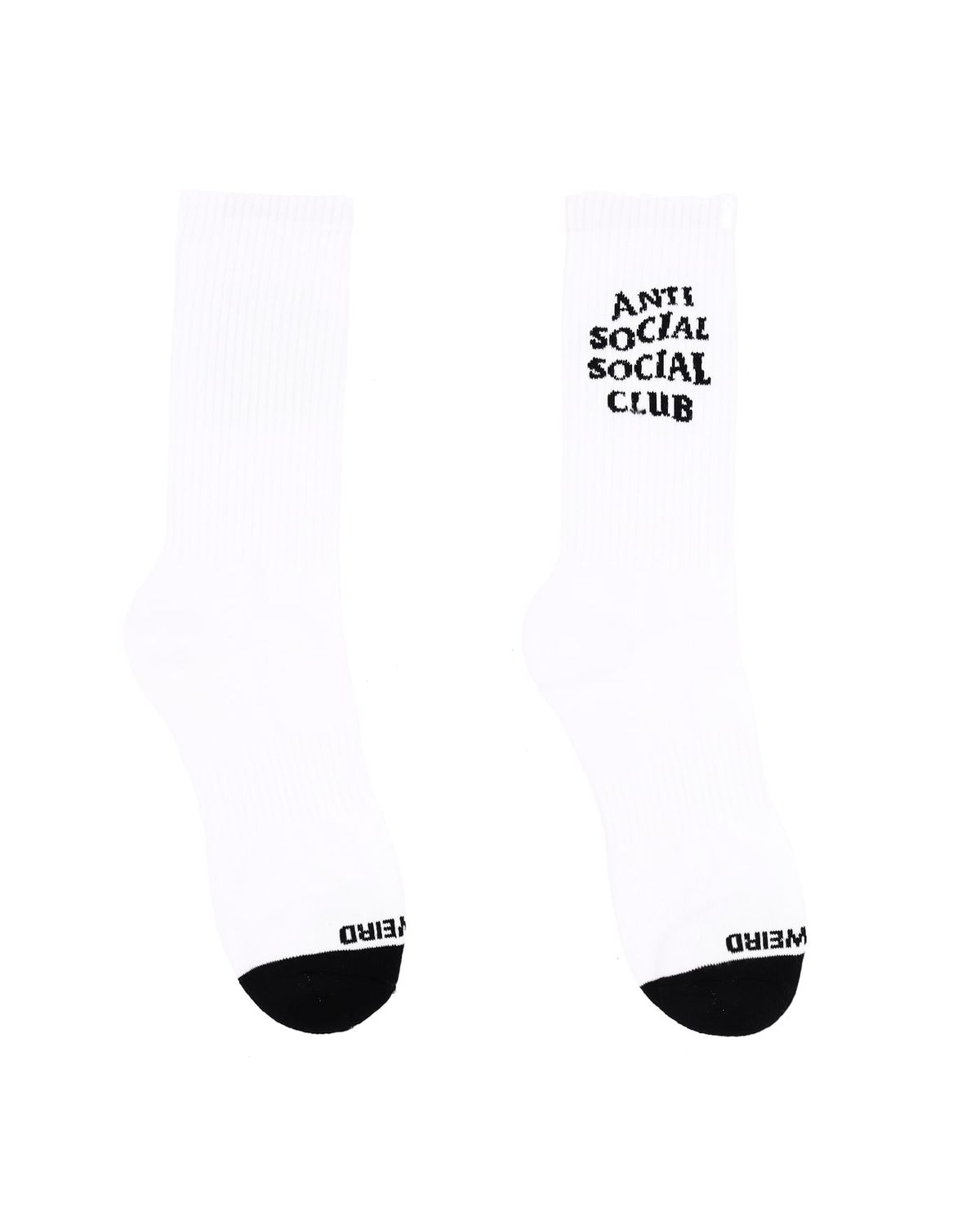 안티 소셜 소셜 클럽(ANTI SOCIAL SOCIAL CLUB) 컬러 블럭 삭스 화이트