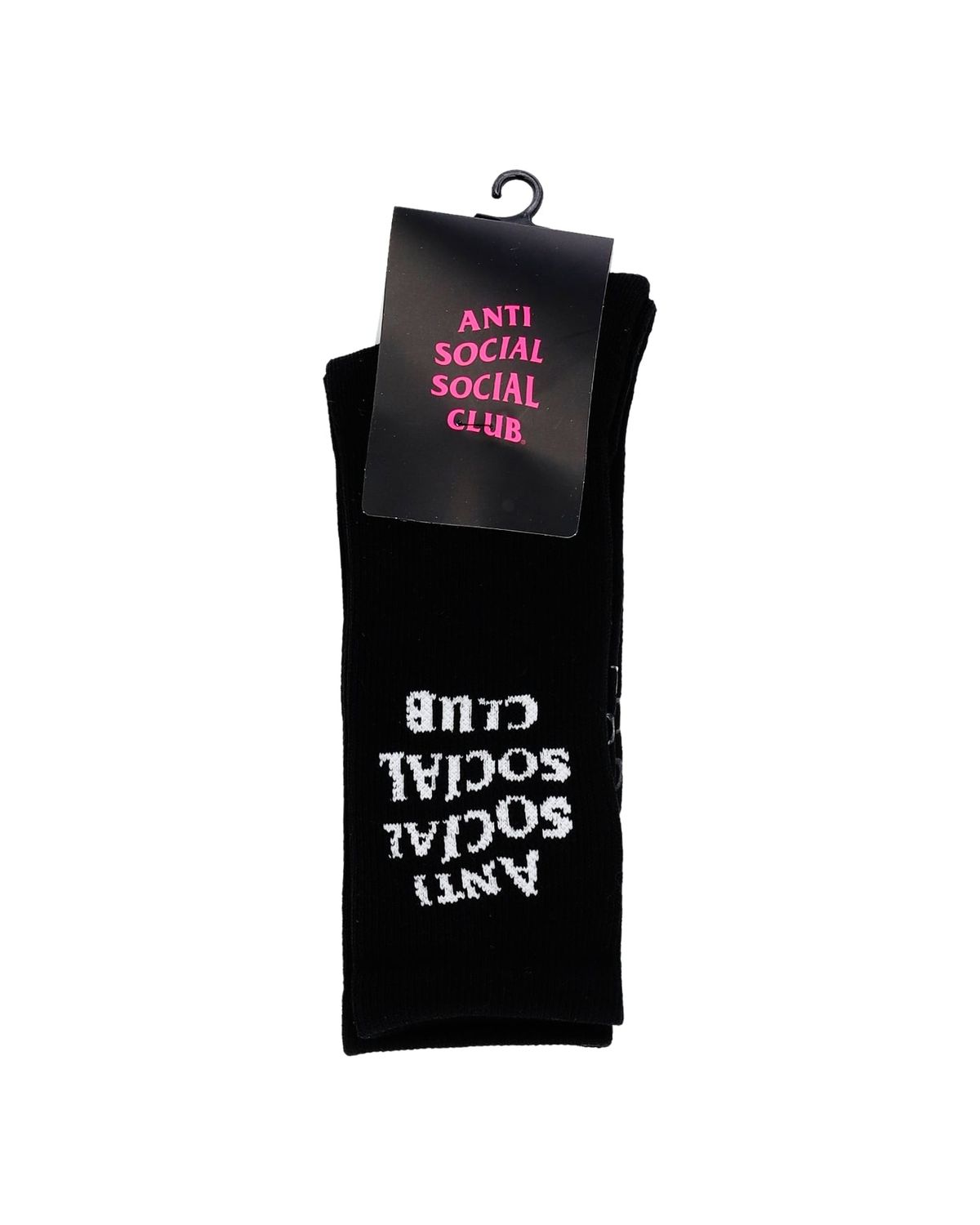 안티 소셜 소셜 클럽(ANTI SOCIAL SOCIAL CLUB) 컬러 블럭 삭스 블랙