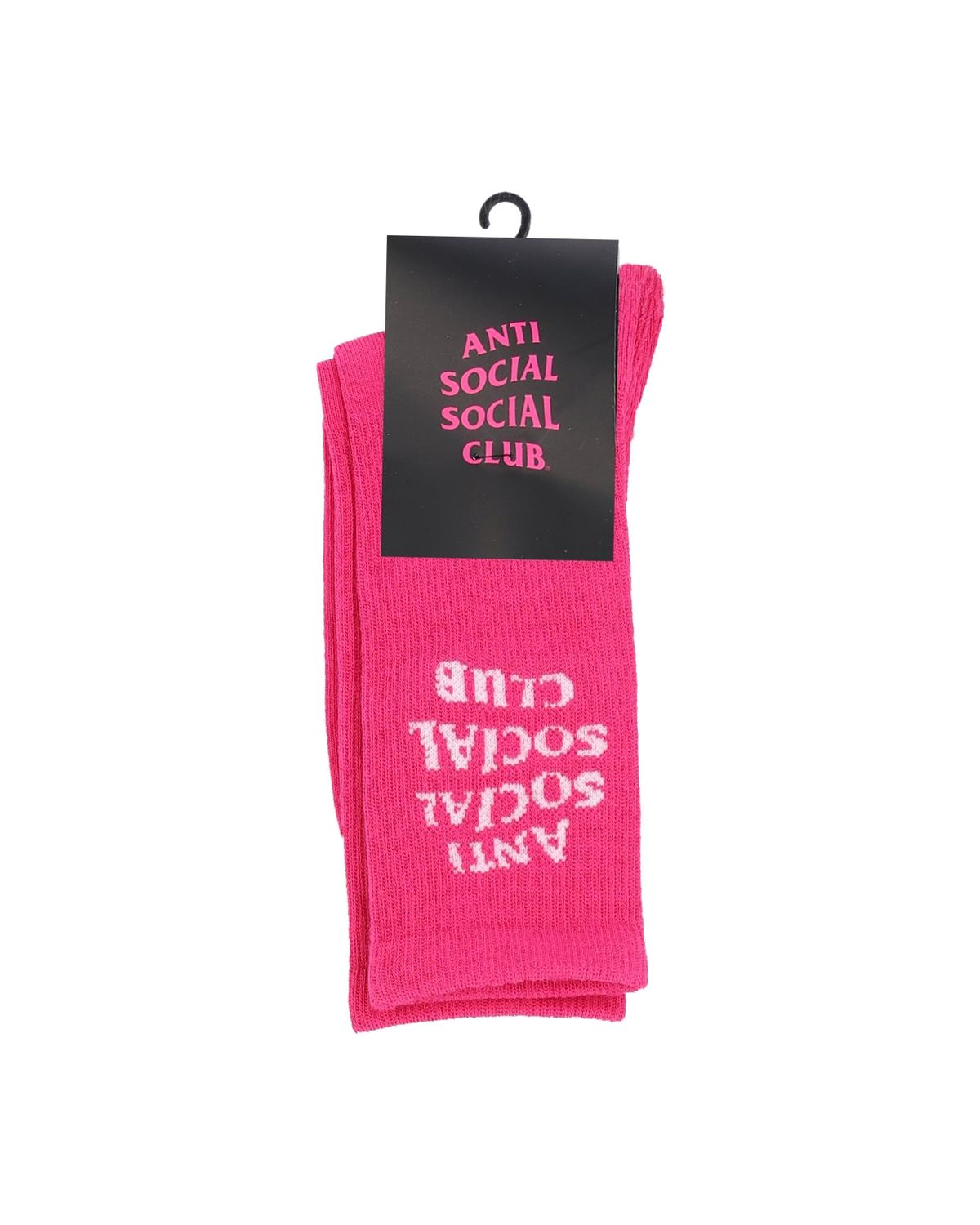 안티 소셜 소셜 클럽(ANTI SOCIAL SOCIAL CLUB) 솔리드 컬러 삭스 마젠타 핑크