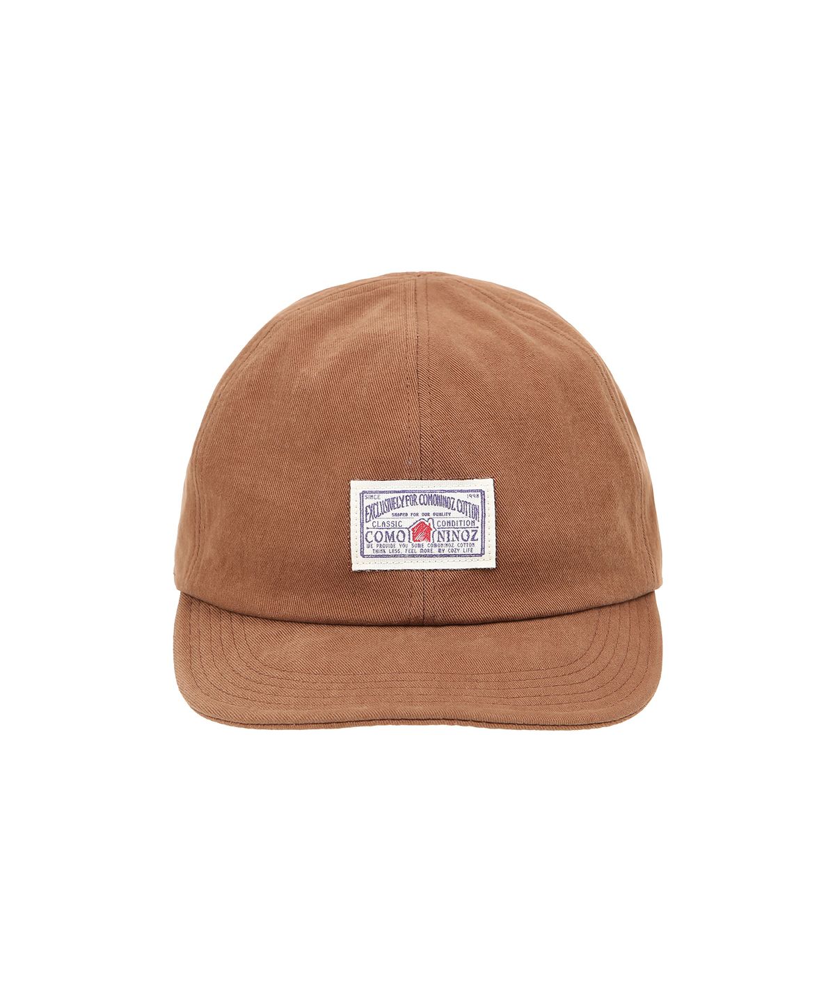 꼬모니노즈(COMONINOZ) [CN]FW LABEL COTTON CAP [3 COLOR]