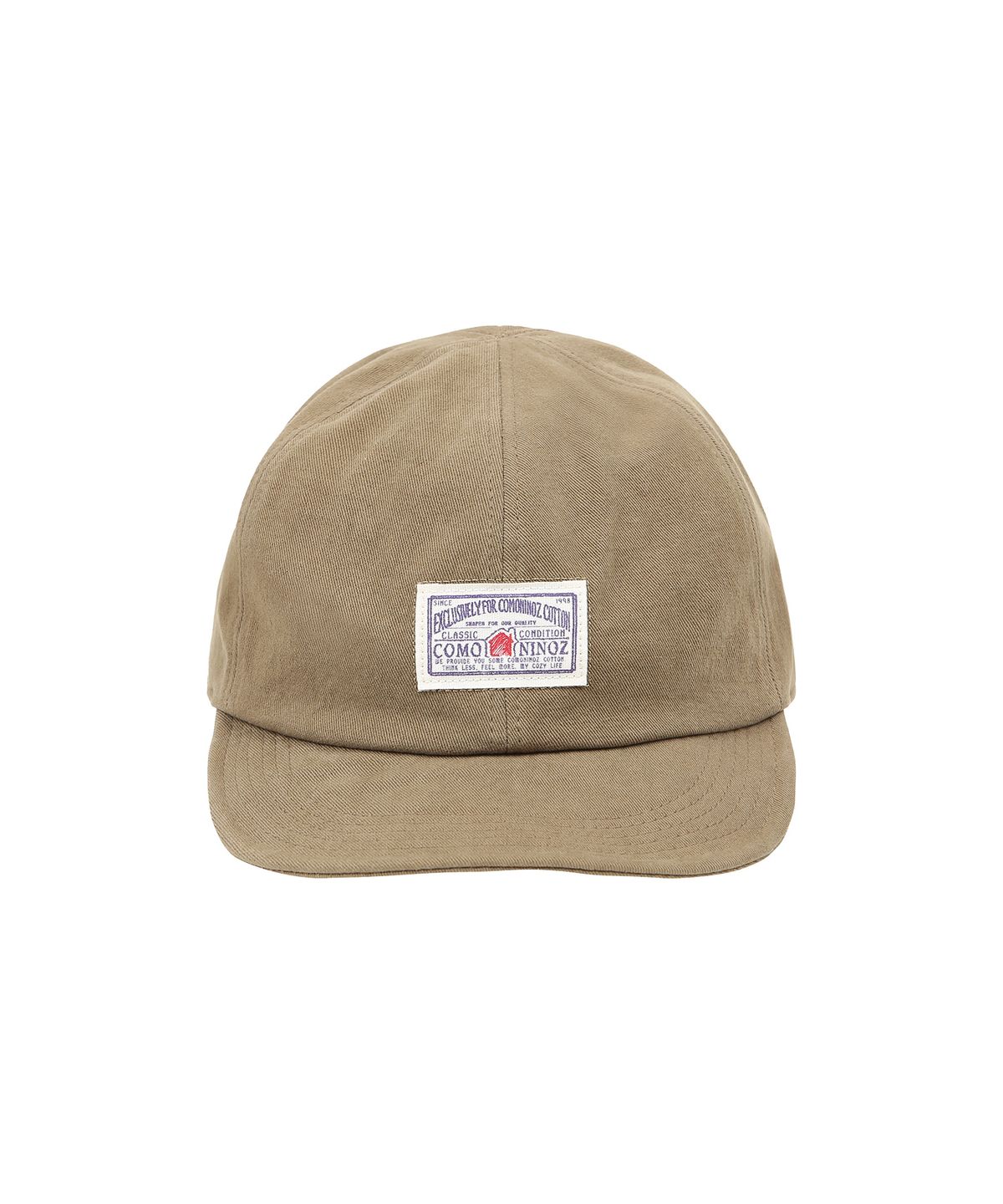 꼬모니노즈(COMONINOZ) [CN]FW LABEL COTTON CAP [3 COLOR]