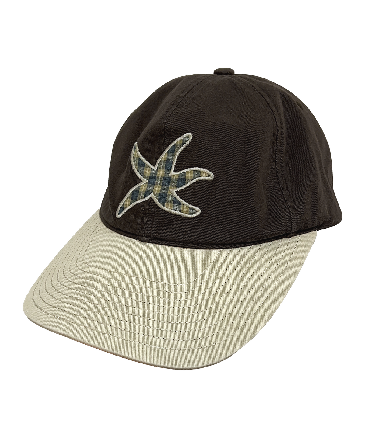 더콜디스트모먼트(THE COLDEST MOMENT) TCM logo patch cap (brown)