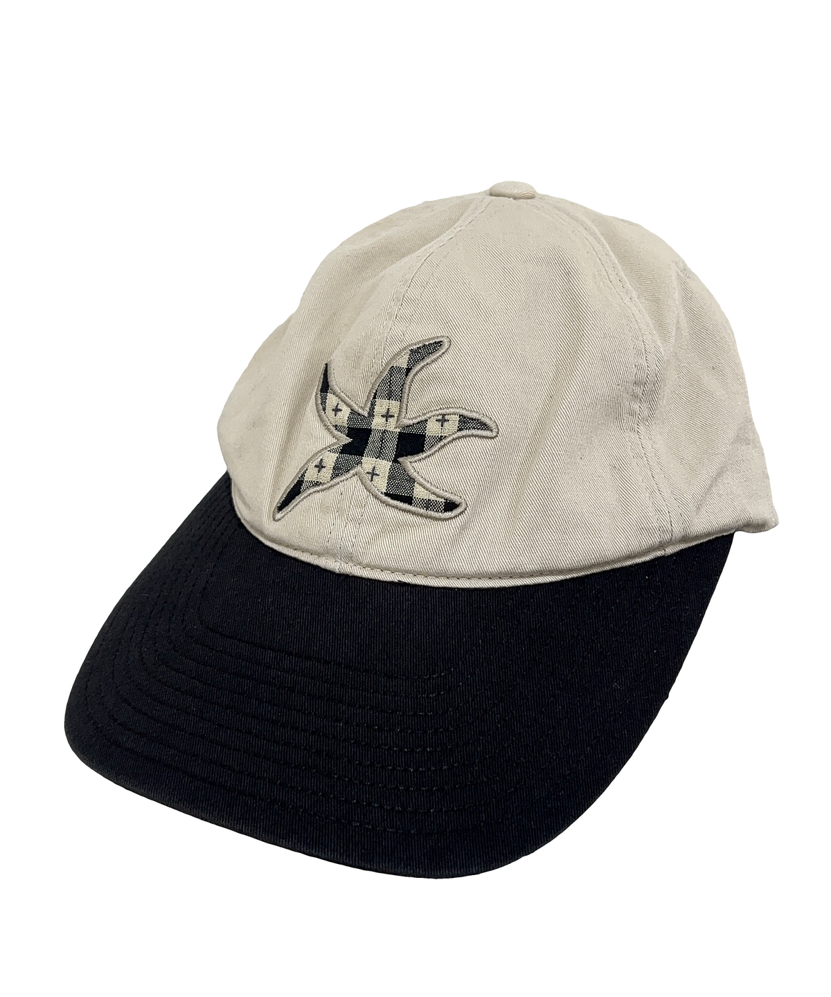 더콜디스트모먼트(THE COLDEST MOMENT) TCM logo patch cap (ivory)