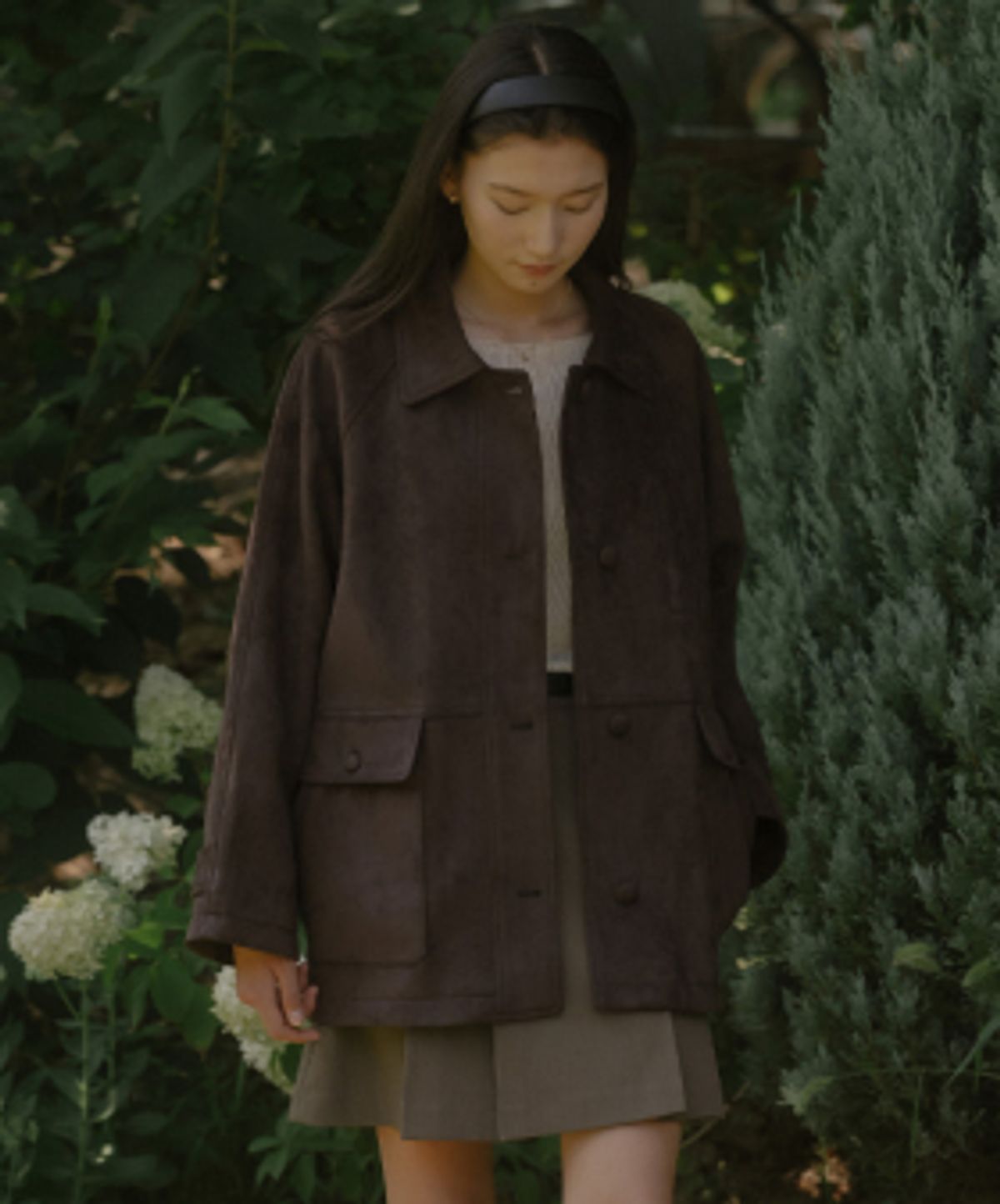 틸아이다이(TILL I DIE) Single suede half jacket [TIFA01JP05]_2color