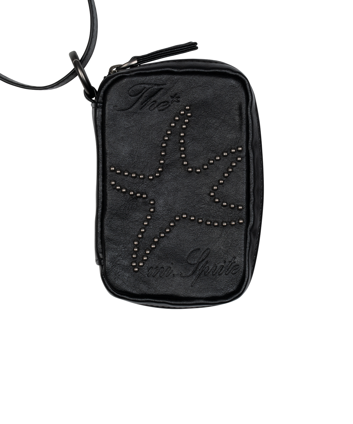 더콜디스트모먼트(THE COLDEST MOMENT) TCM starfish stud mini pouch (black)