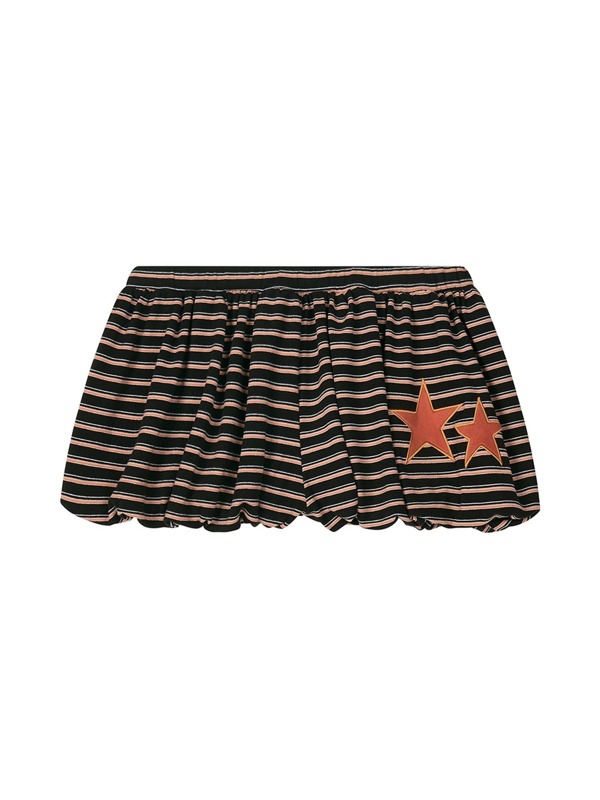 에즈이프 캘리(ASIF CALIE) STRIPE STAR BALLOON SHORTS BLACK