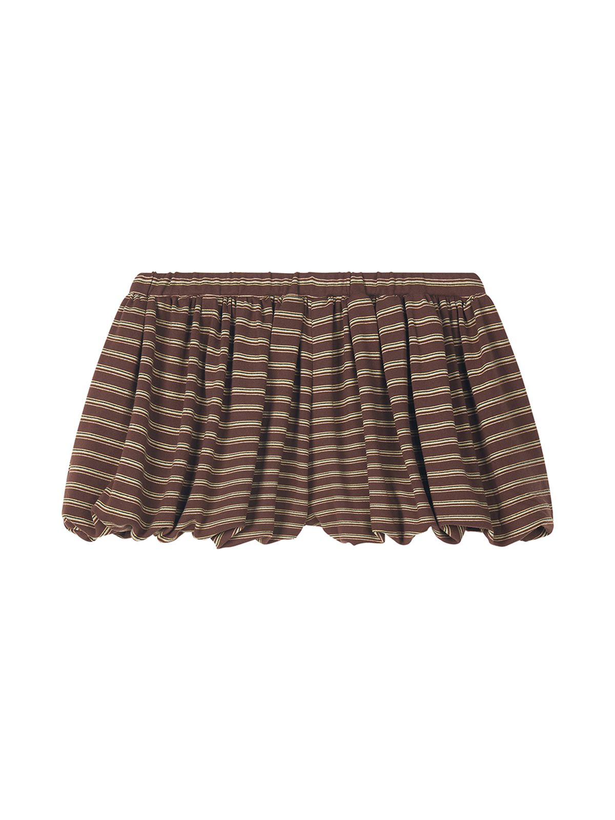 에즈이프 캘리(ASIF CALIE) STRIPE STAR BALLOON SHORTS BROWN