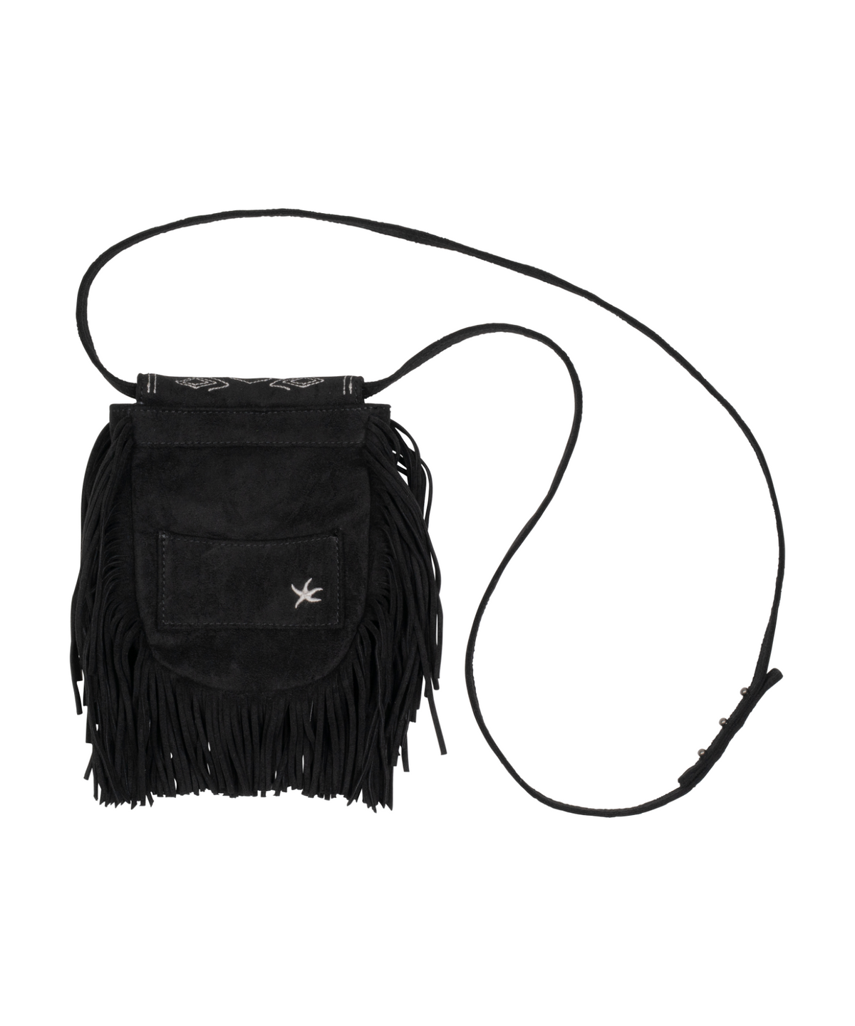 더콜디스트모먼트(THECOLDESTMOMENT) TCM fringe mini bag (black)