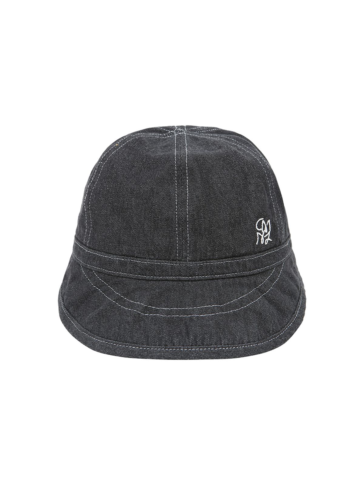 꼬모니노즈(COMONINOZ) [CN]WASHING DENIM STITCH HAT [2 COLOR]
