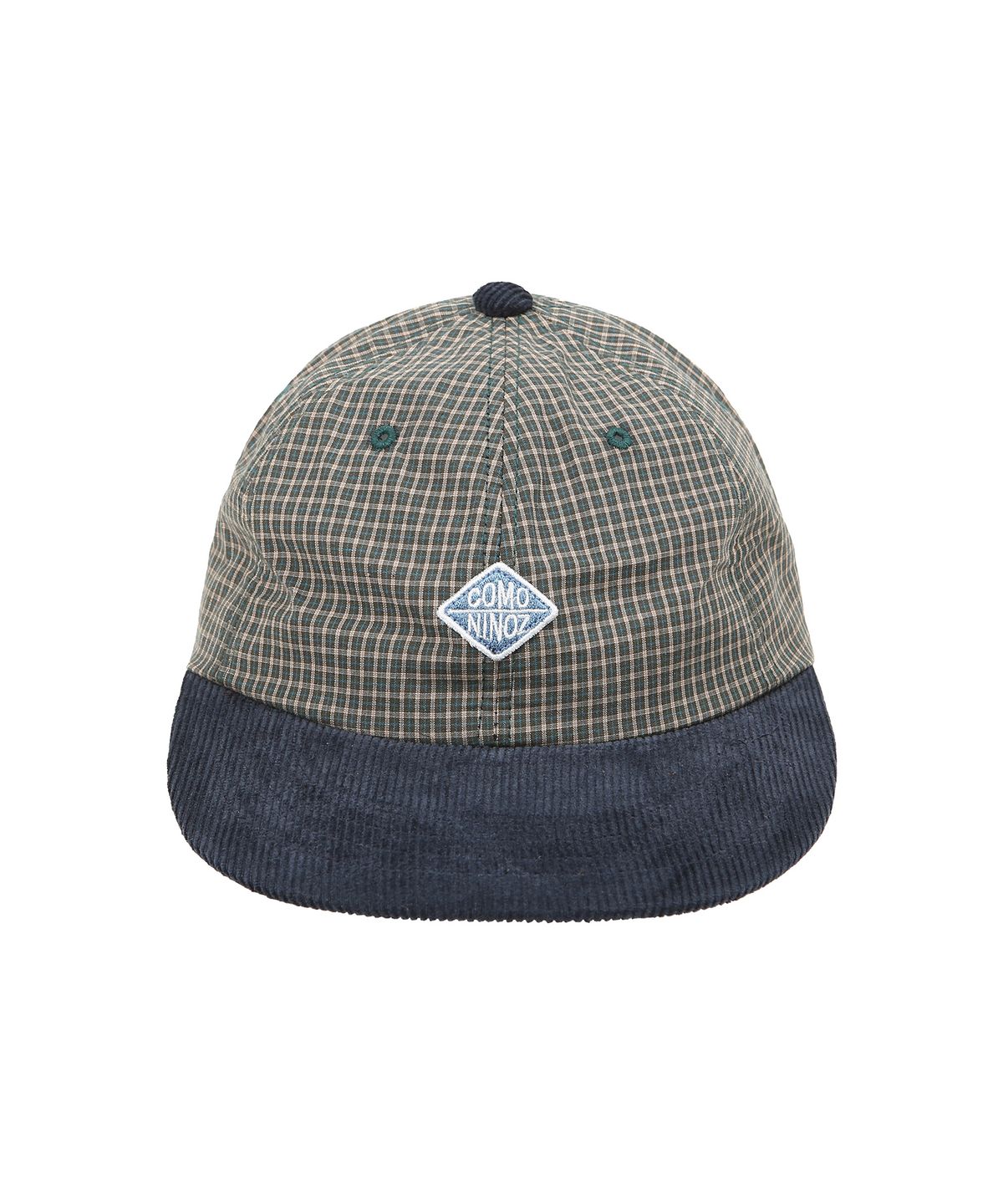 꼬모니노즈(COMONINOZ) [[CN]CHECK CORDUROY BALLCAP [2 COLOR]