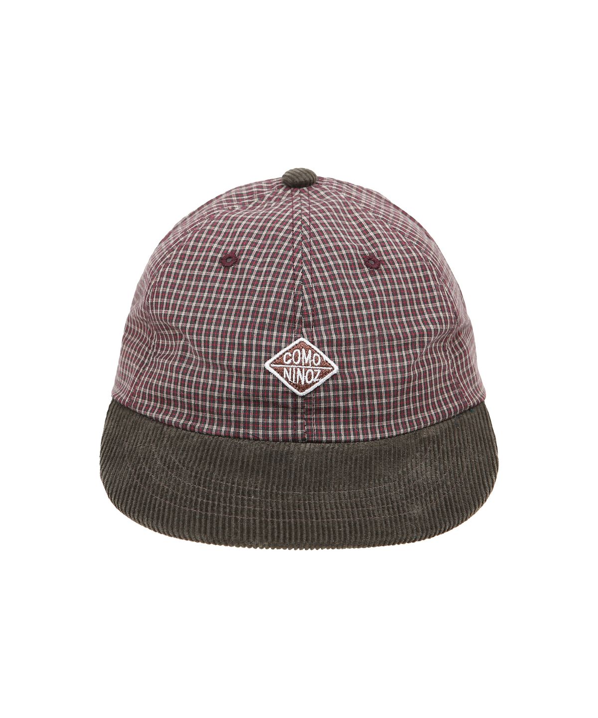 꼬모니노즈(COMONINOZ) [[CN]CHECK CORDUROY BALLCAP [2 COLOR]