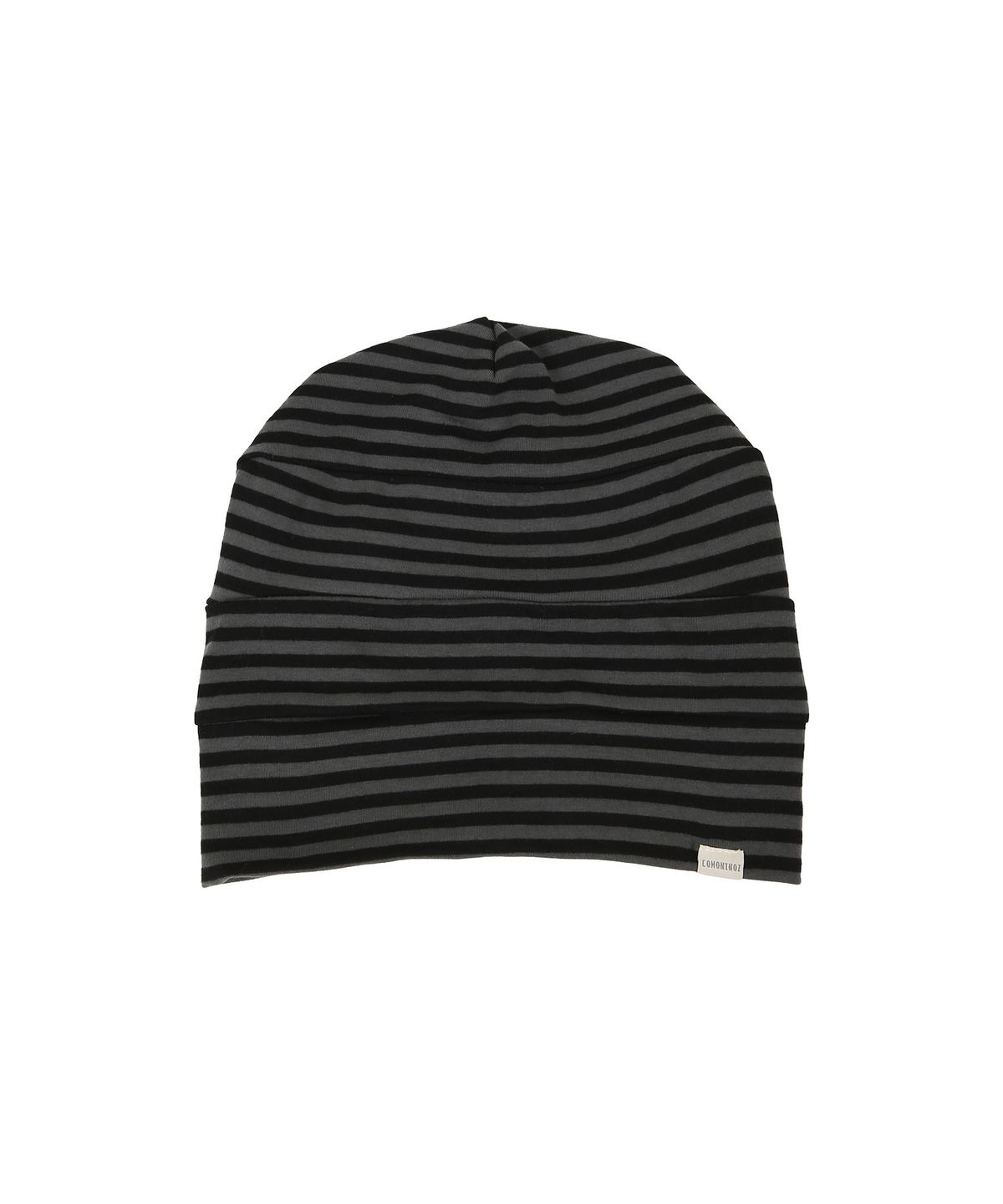 꼬모니노즈(COMONINOZ) [CN]STRIPE LOOSE FIT BEANIE [2 COLOR]