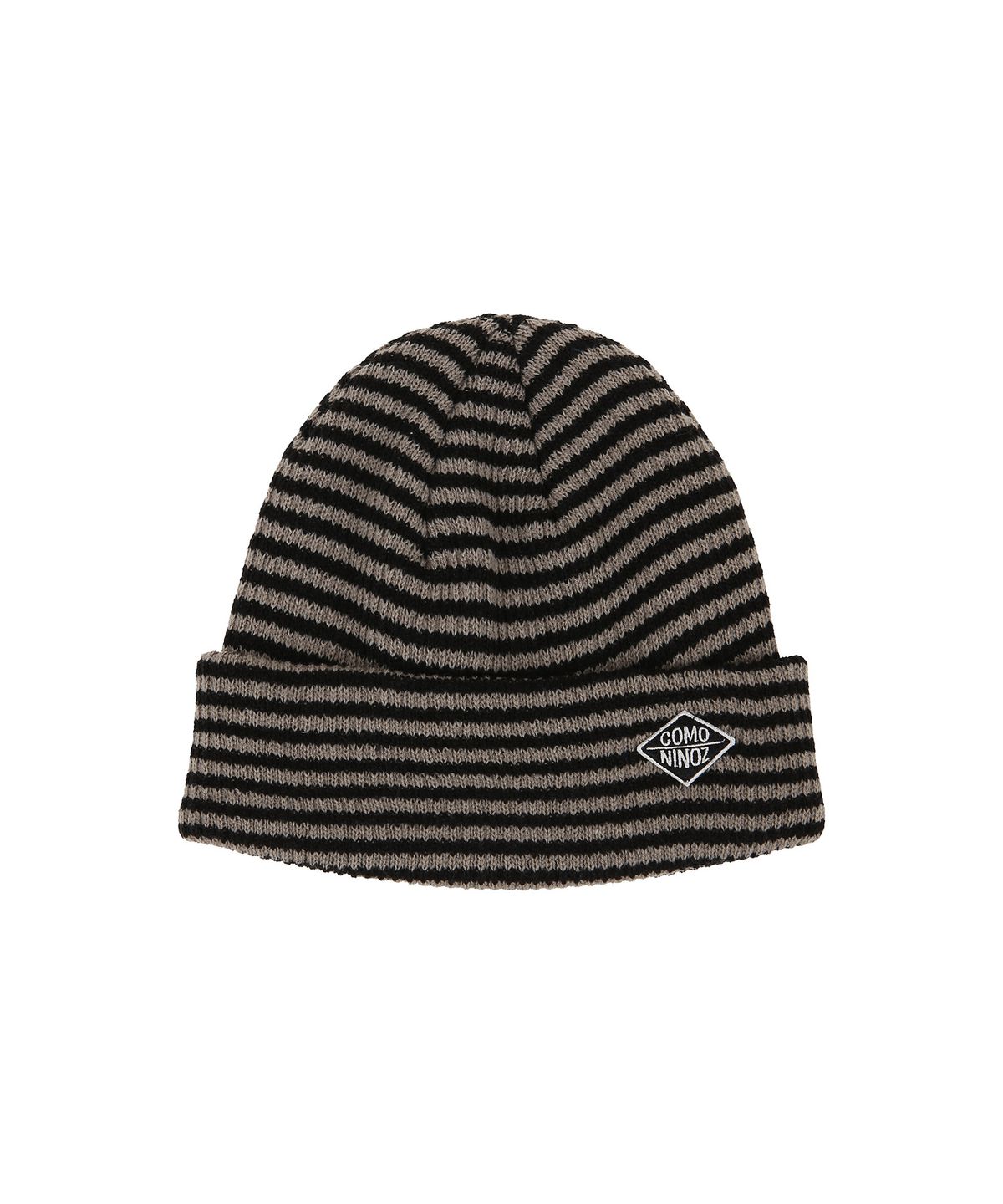 꼬모니노즈(COMONINOZ) [CN]FW STRIPE KNIT BEANIE [3 COLOR]