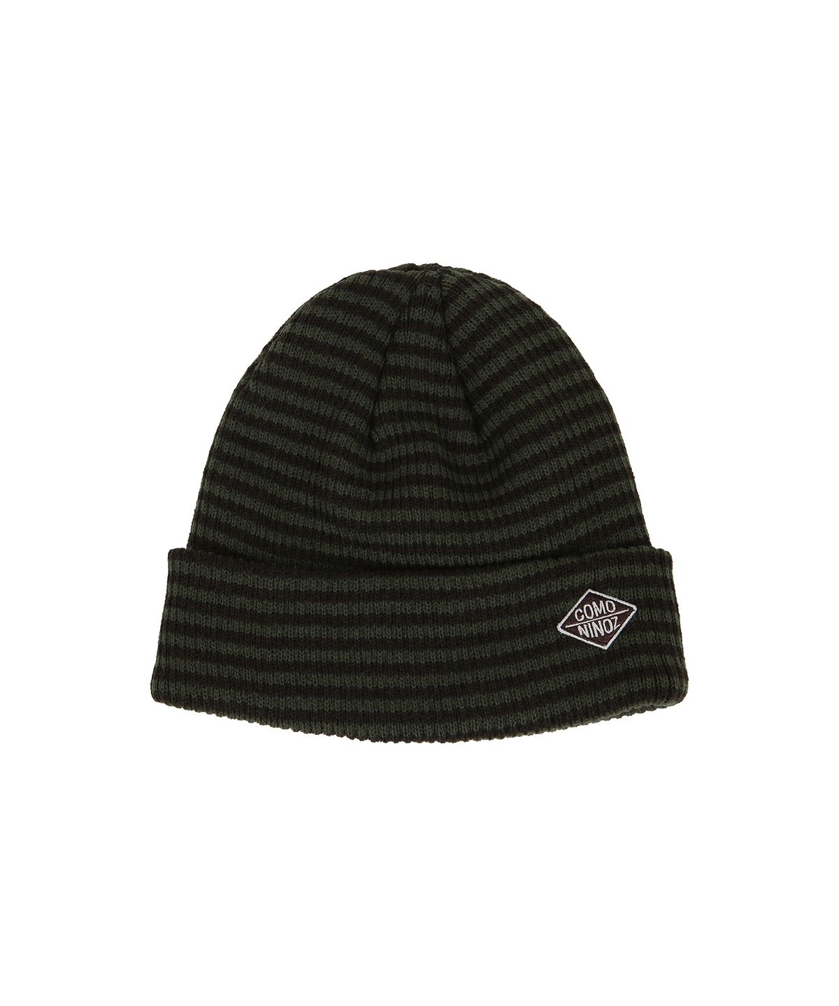 꼬모니노즈(COMONINOZ) [CN]FW STRIPE KNIT BEANIE [3 COLOR]
