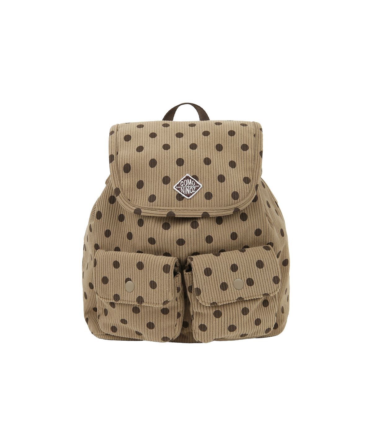 꼬모니노즈(COMONINOZ) [CN]DOT CORDUROY BACKPACK [2 COLOR]