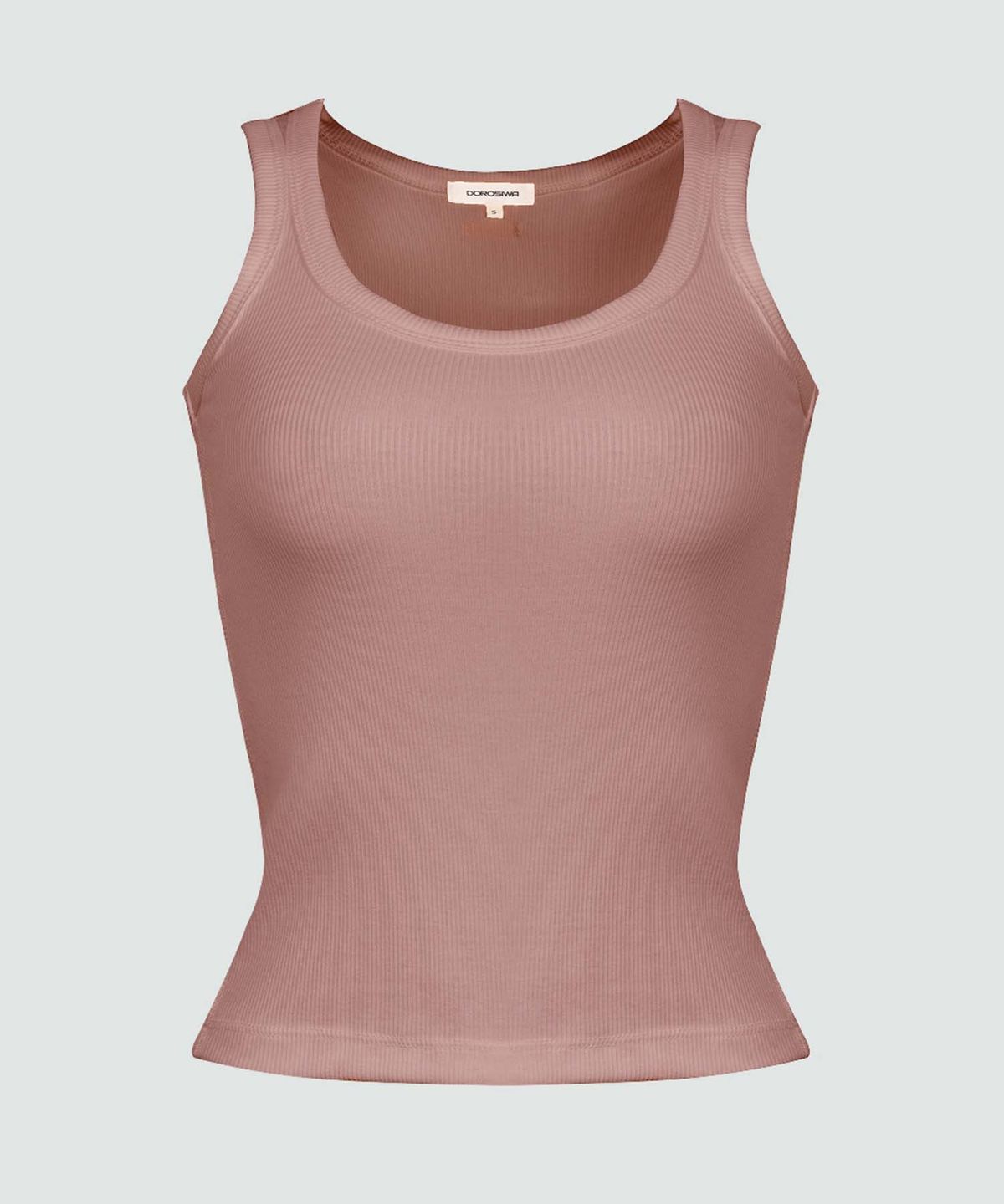 도로시와(DOROSIWA) Minimal Garments Ribbed Tank Top_6colors