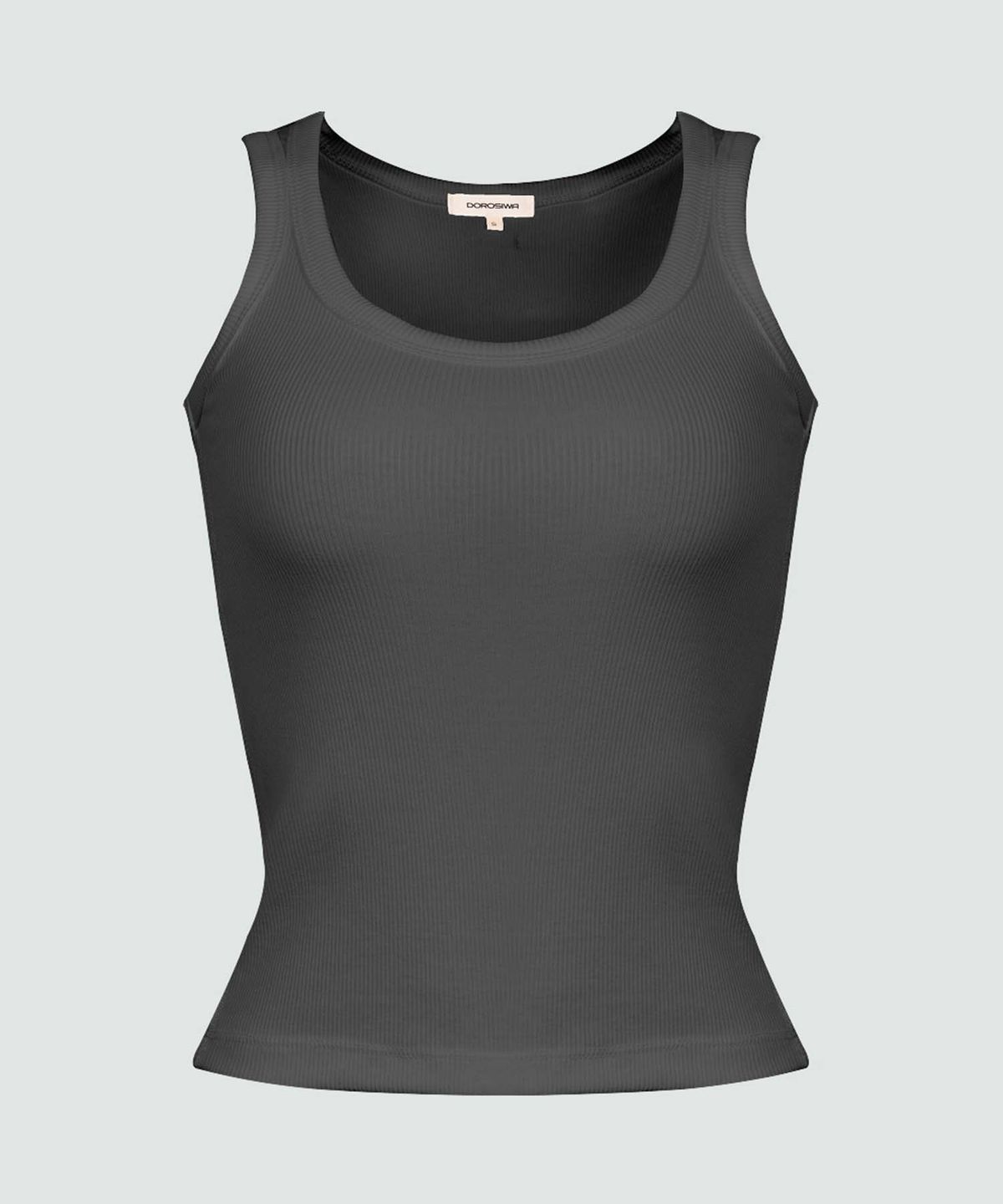 도로시와(DOROSIWA) Minimal Garments Ribbed Tank Top_6colors
