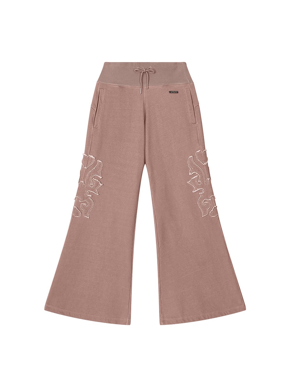 에즈이프 캘리(ASIF CALIE) APPLIQUE BOOTCUT PANTS PINK