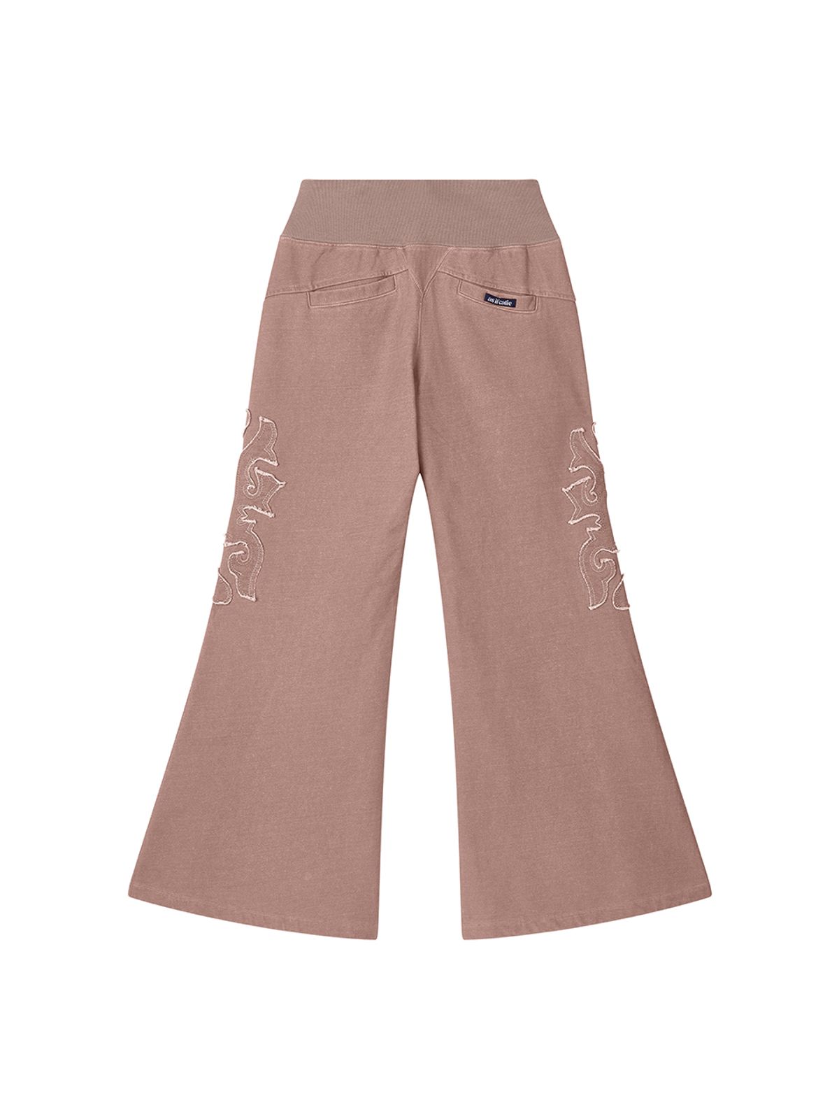 에즈이프 캘리(ASIF CALIE) APPLIQUE BOOTCUT PANTS PINK