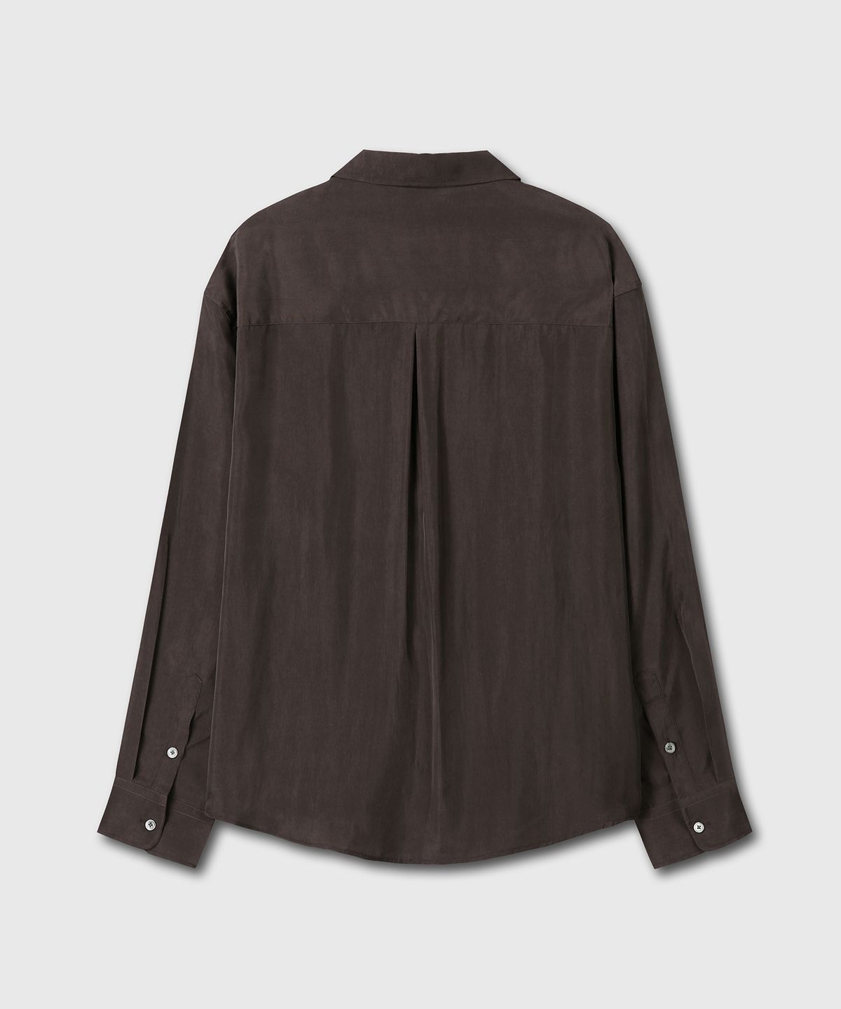 다이브인(DIVEIN) LOOSED CUPRA SHIRTS (BROWN)