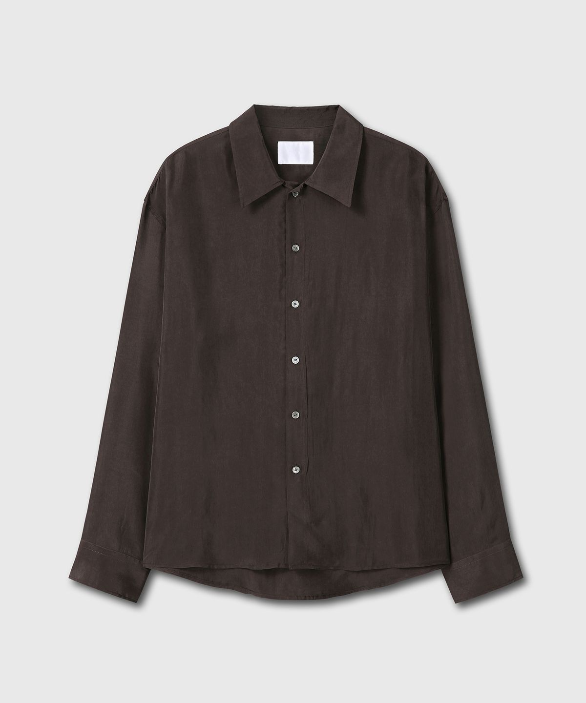 다이브인(DIVEIN) LOOSED CUPRA SHIRTS (BROWN)