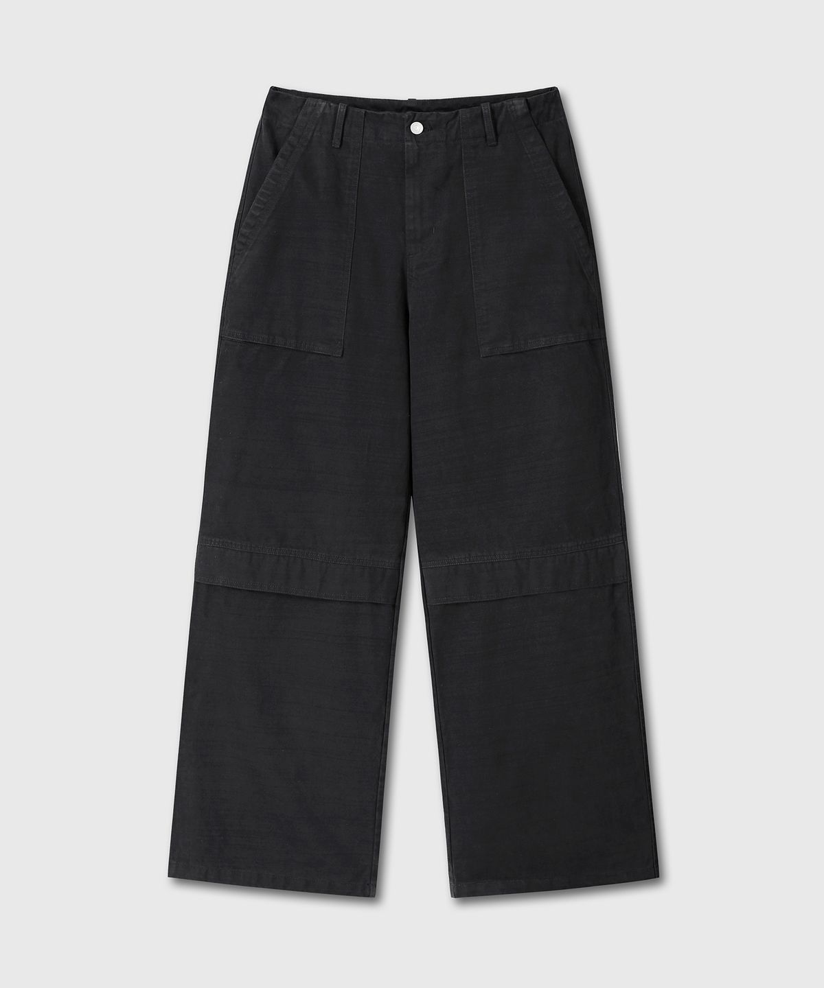 다이브인(DIVEIN) WASHED FATIGUE PANTS (BLACK)