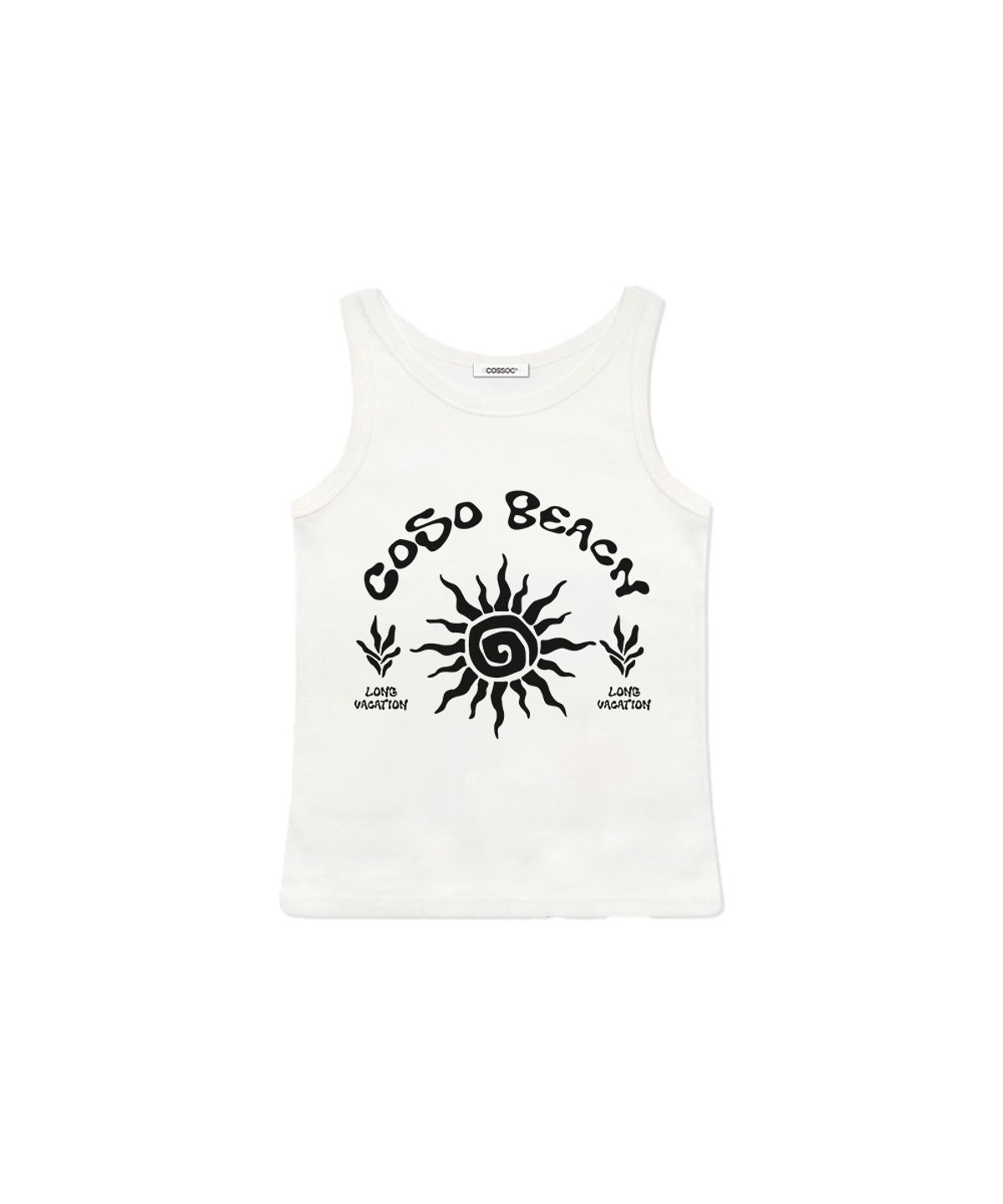 코소(COSO) (w) 비치 슬리브리스(BLACK)