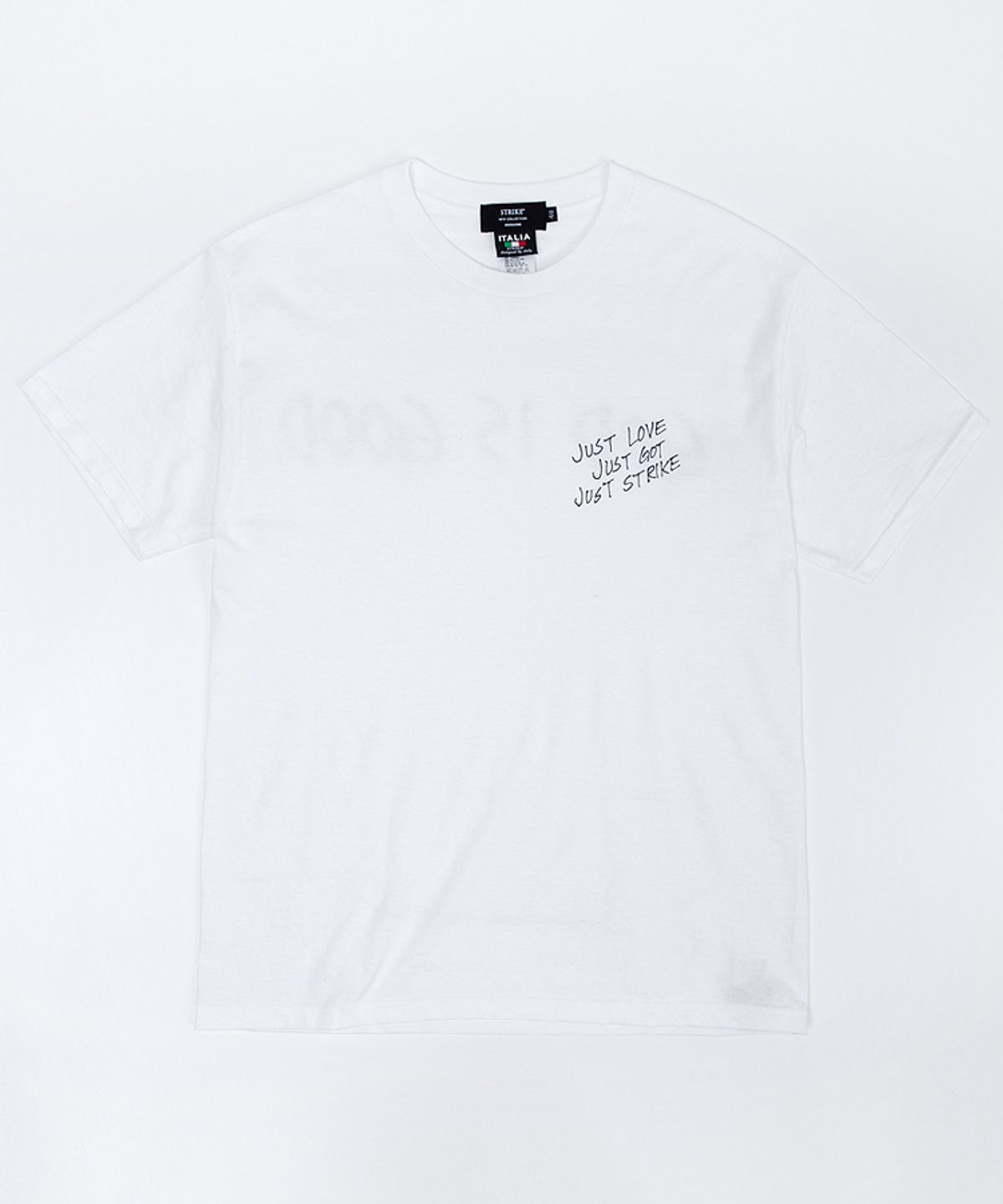 스트라이크(STRIKE) Just Drop Longline Tee (WHITE)