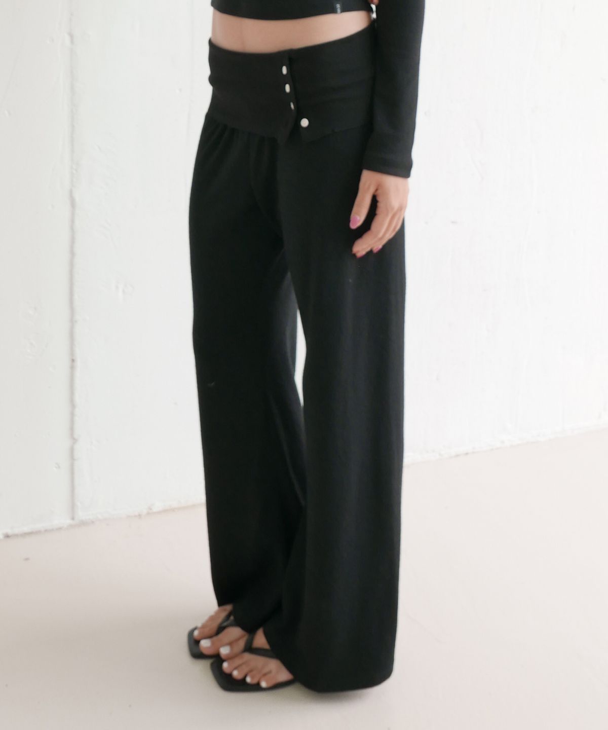 디어스토커(DEARSTALKER) D. BASIC FOLD COMFY PANTS - 3 COLOR