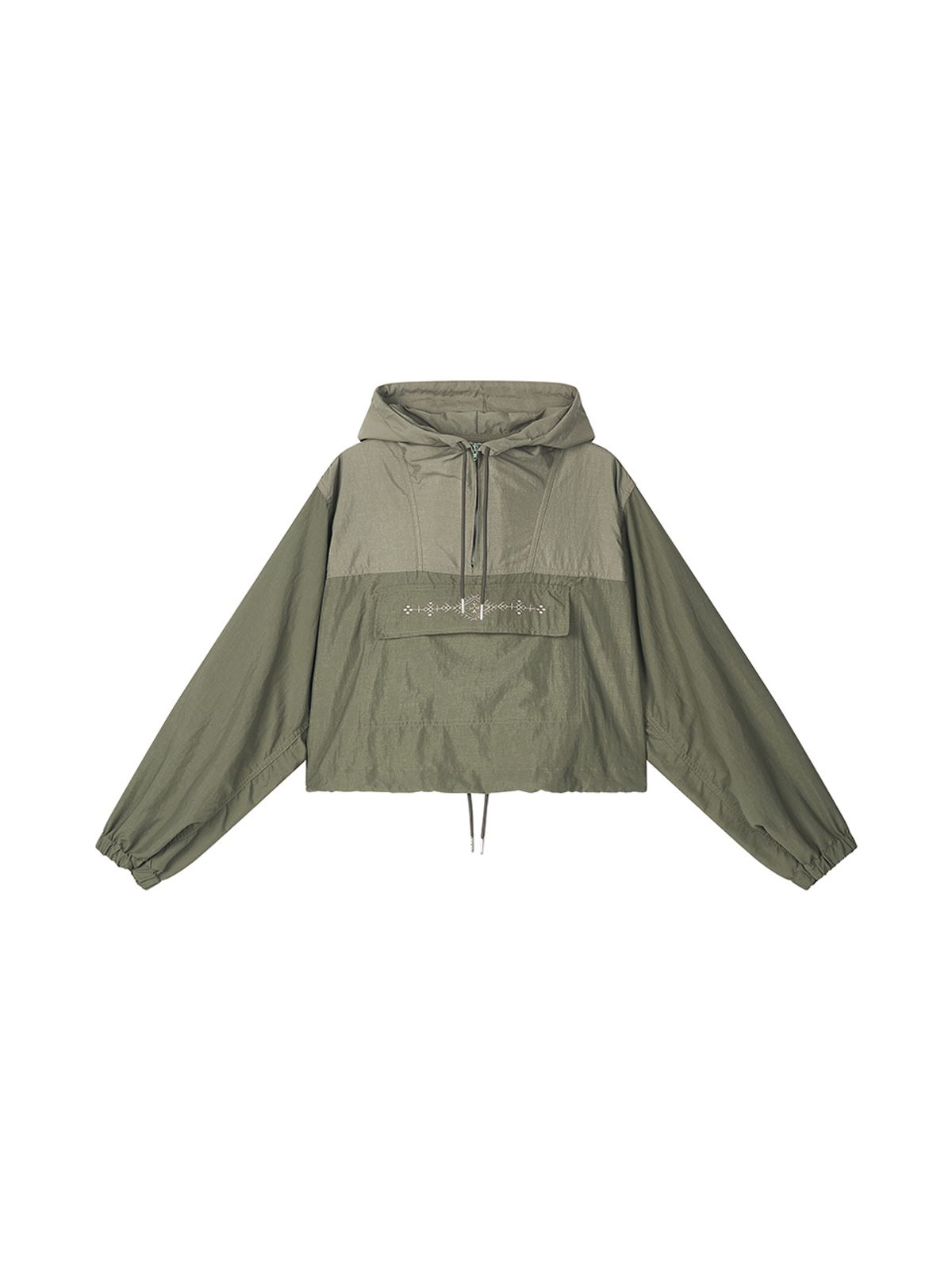 에즈이프 캘리(ASIF CALIE) AUTUMN GLYPH ANORAK KHAKI