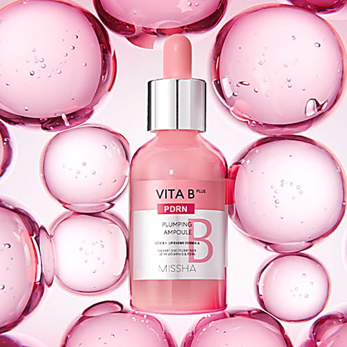 미샤(MISSHA) 비타비플러스 PDRN 플럼핑 앰플 30ml