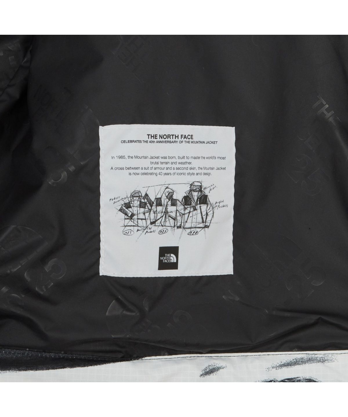 노스페이스(THE NORTH FACE) NJ2HR71A 남성 드라이벤트 모노 마운틴 자켓 프린트 DARK_SHADOW