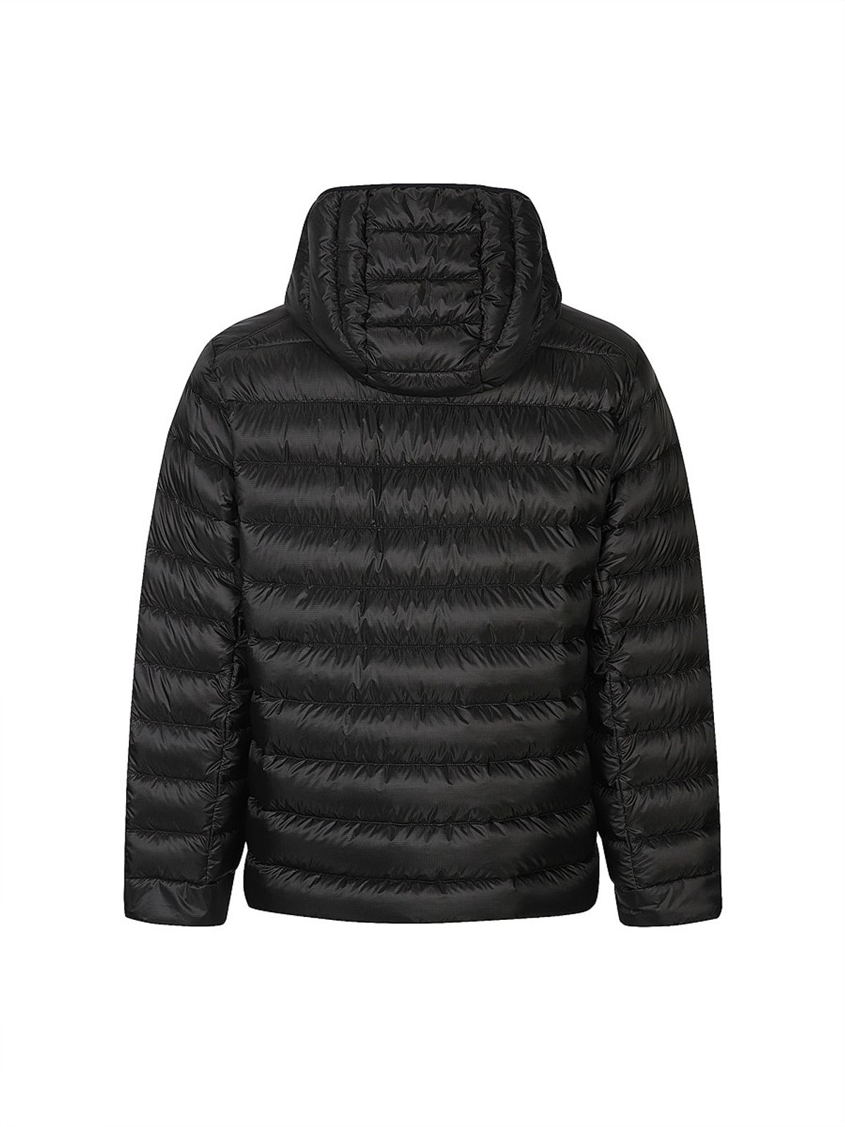 디스커버리 익스페디션(DISCOVERY EXPEDITION) 남성 올버트 후드 구스다운 경량패딩 (BLACK)