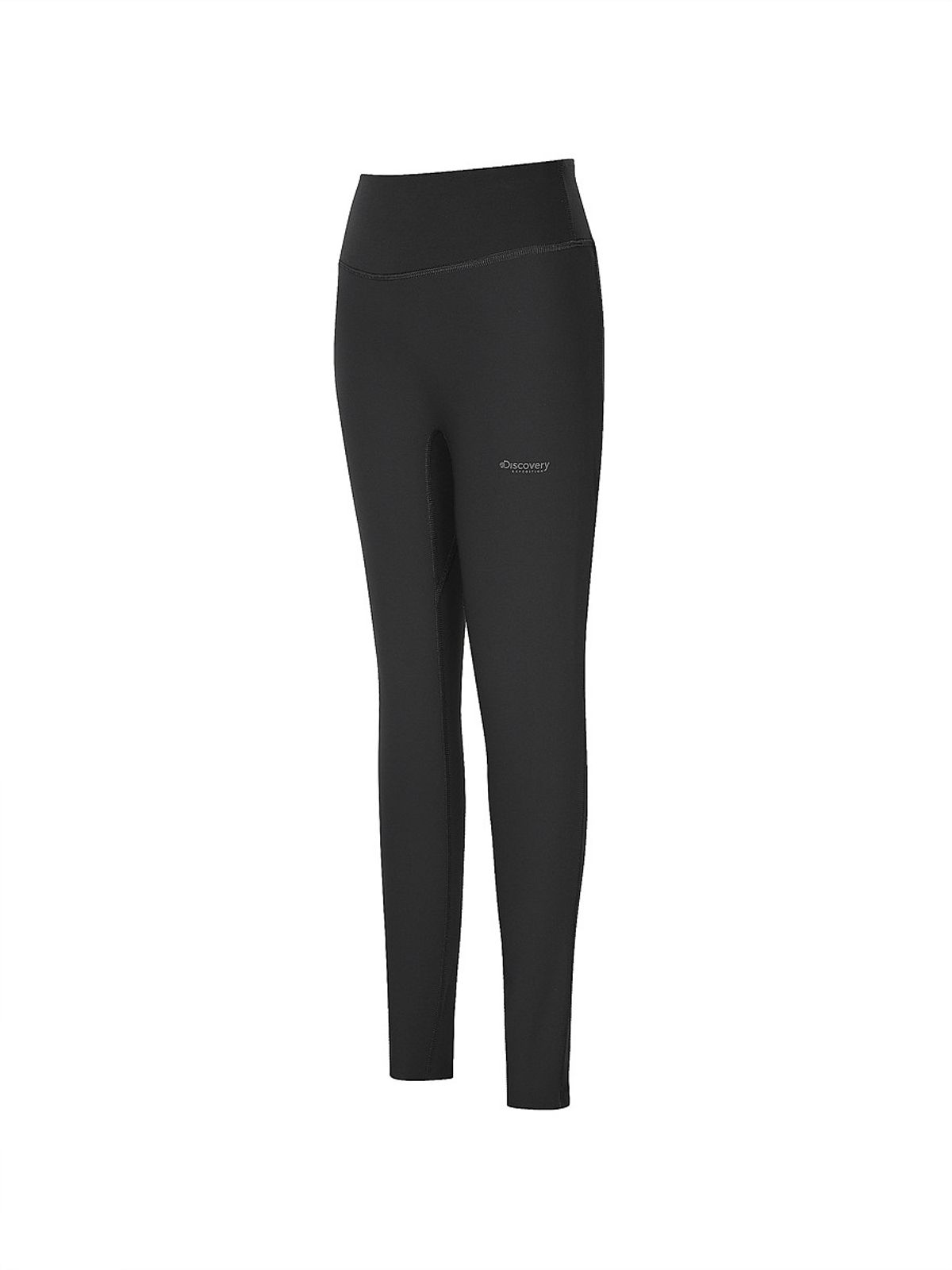 디스커버리 익스페디션(DISCOVERY EXPEDITION) 여성 우븐 하이브리드 기모 레깅스 (BLACK)