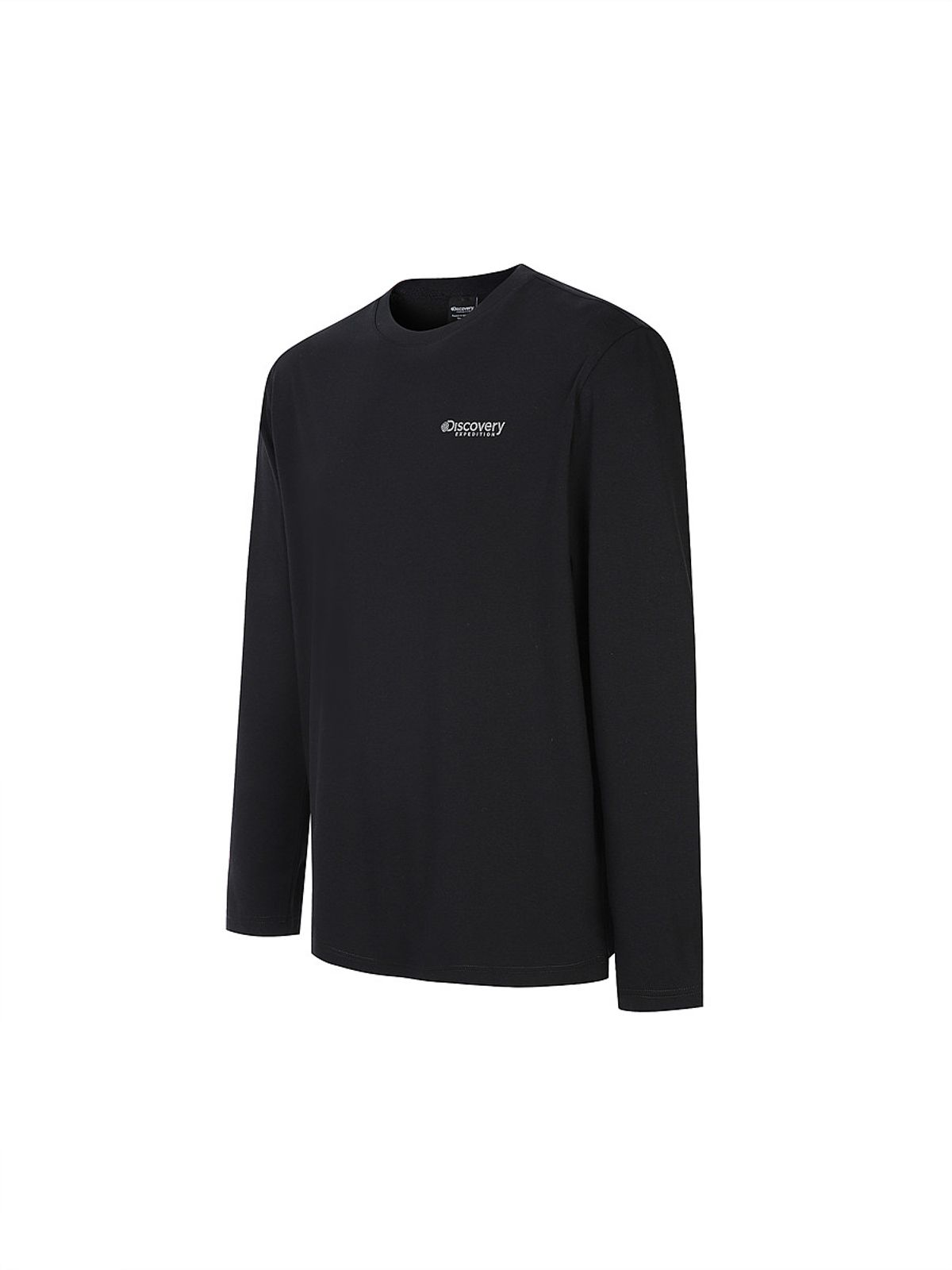 디스커버리 익스페디션(DISCOVERY EXPEDITION) 마운틴 그래픽 기능성 긴팔티 (BLACK)
