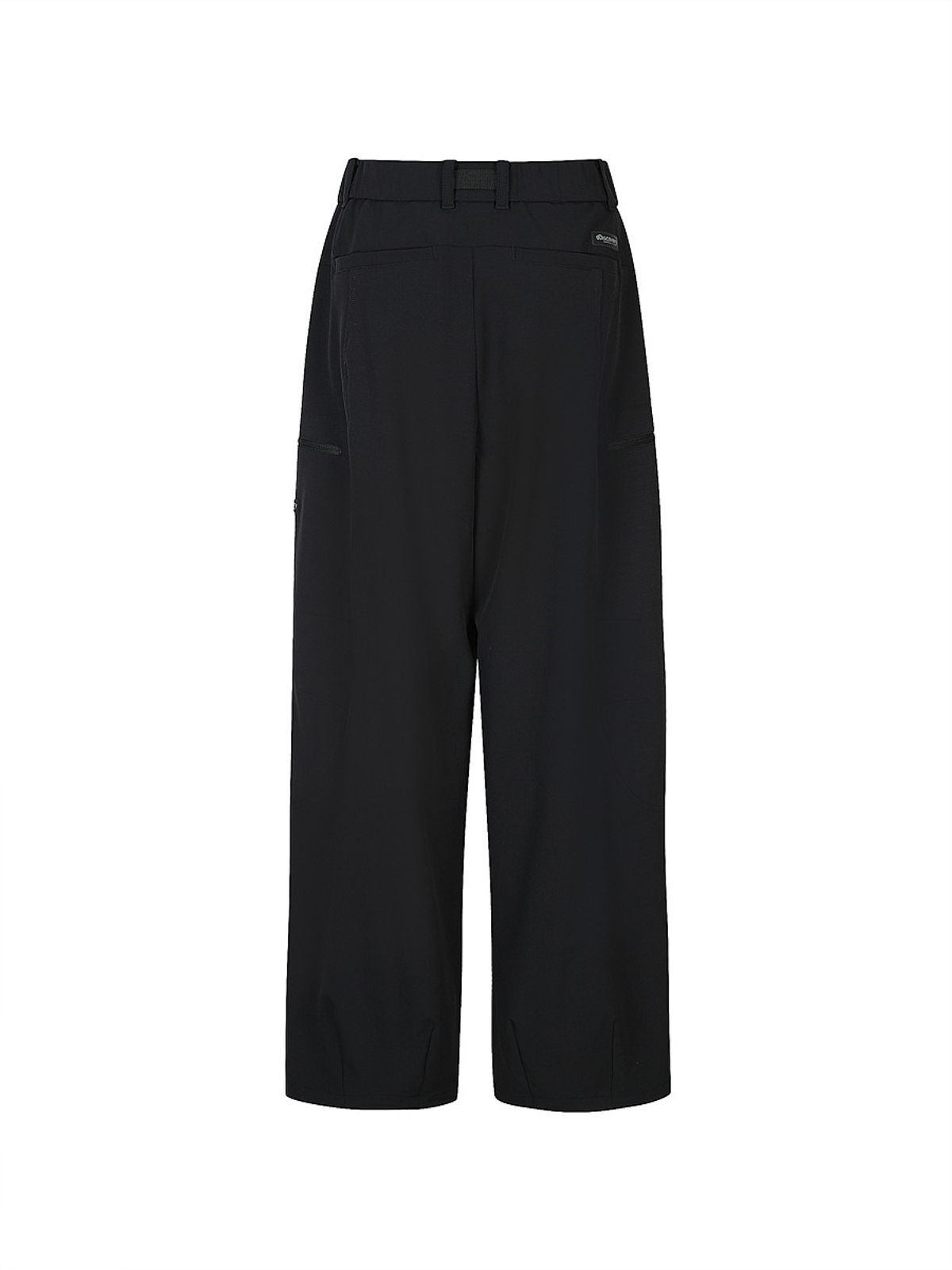 디스커버리 익스페디션(DISCOVERY EXPEDITION) 여성 벨티드 파라슈트 카고팬츠 (BLACK)