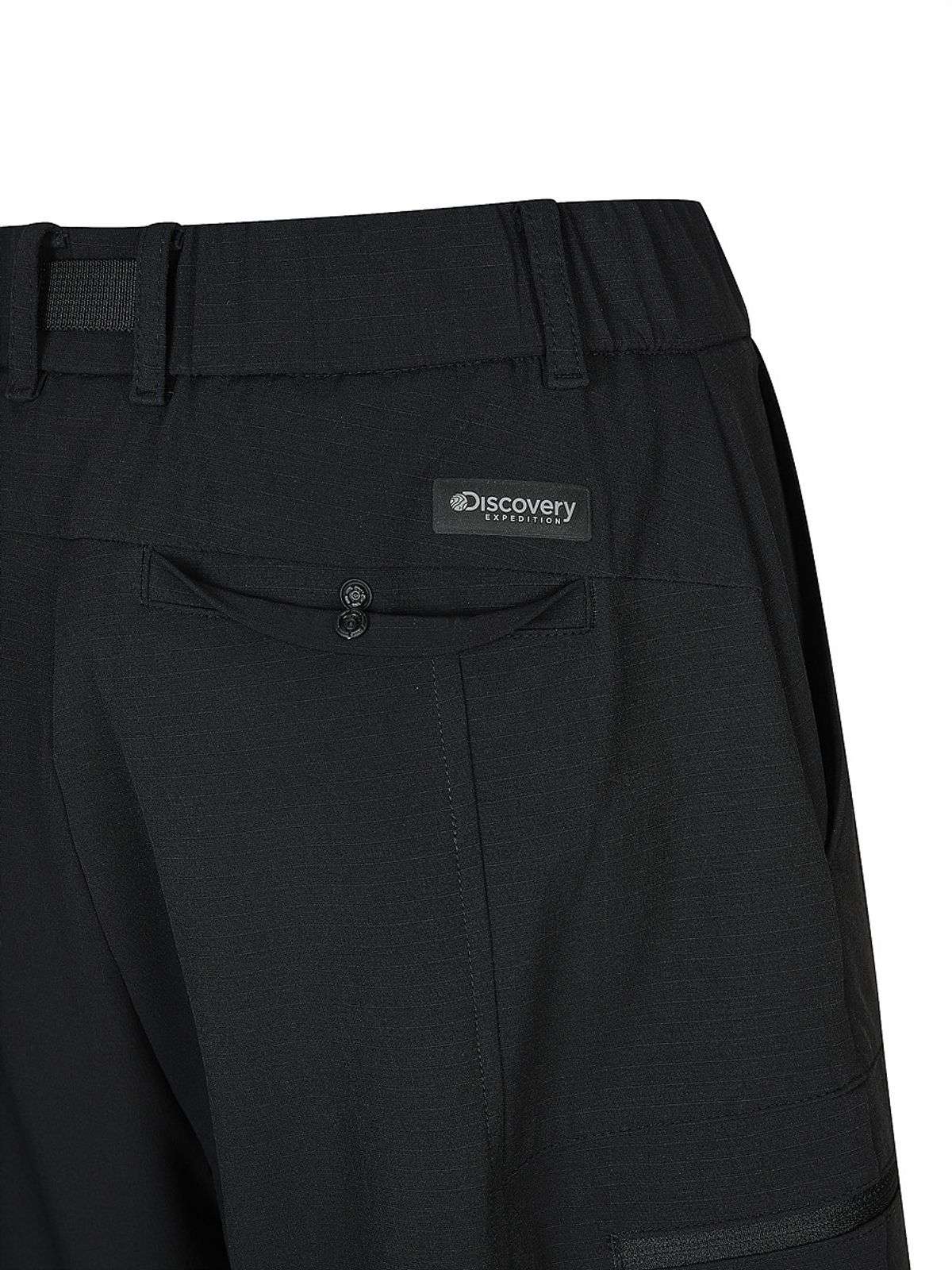 디스커버리 익스페디션(DISCOVERY EXPEDITION) 여성 벨티드 파라슈트 카고팬츠 (BLACK)
