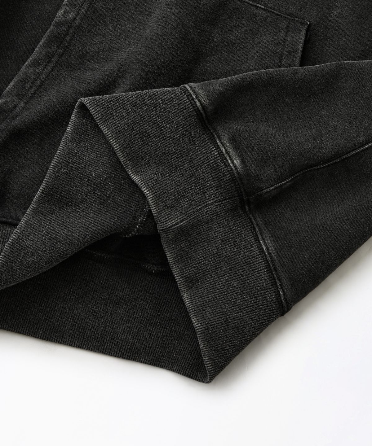 아웃스탠딩(OUTSTANDING) AUTHENTIC COMFORT HOOD SWEAT_VINTAGE CHARCOAL