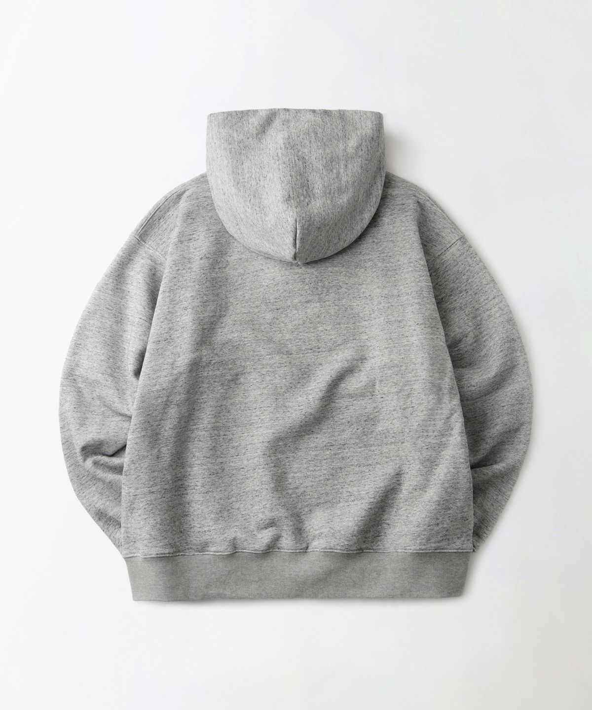 아웃스탠딩(OUTSTANDING) AUTHENTIC COMFORT HOOD SWEAT_HEATHER GRAY